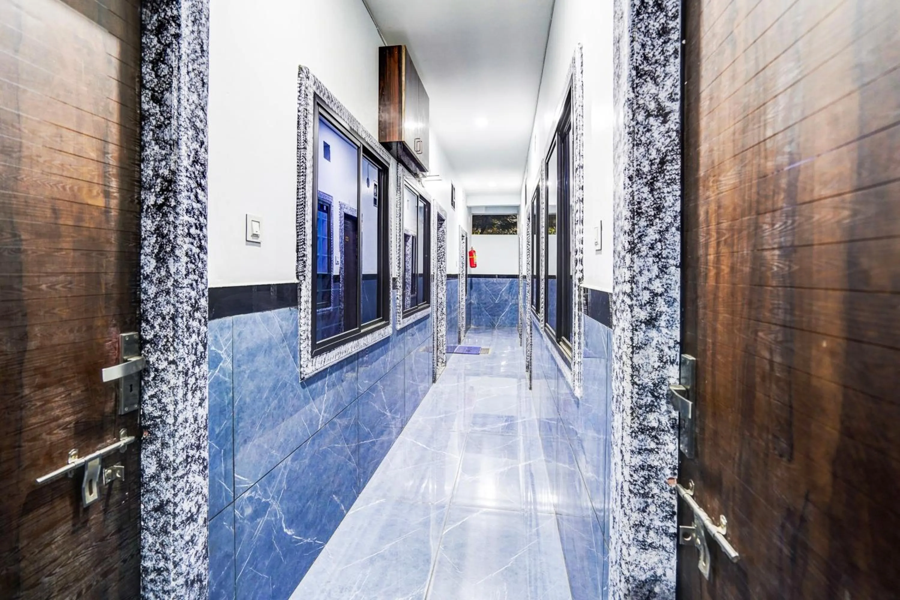 Lobby or reception in Hotel O Convention Centre Indore Formerly Madhur Shree