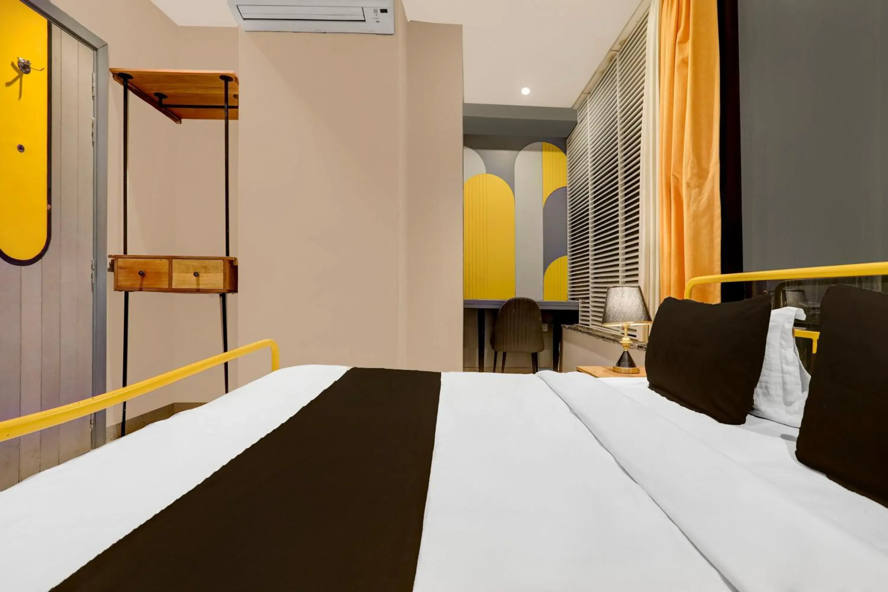 Bedroom, Bed in Super Townhouse Vaishali Nagar Jaipur Formerly Pentagon Boutique Hotel Bedroom, Bed in Super Townhouse Vaishali Nagar Jaipur Formerly Pentagon Boutique Hotel