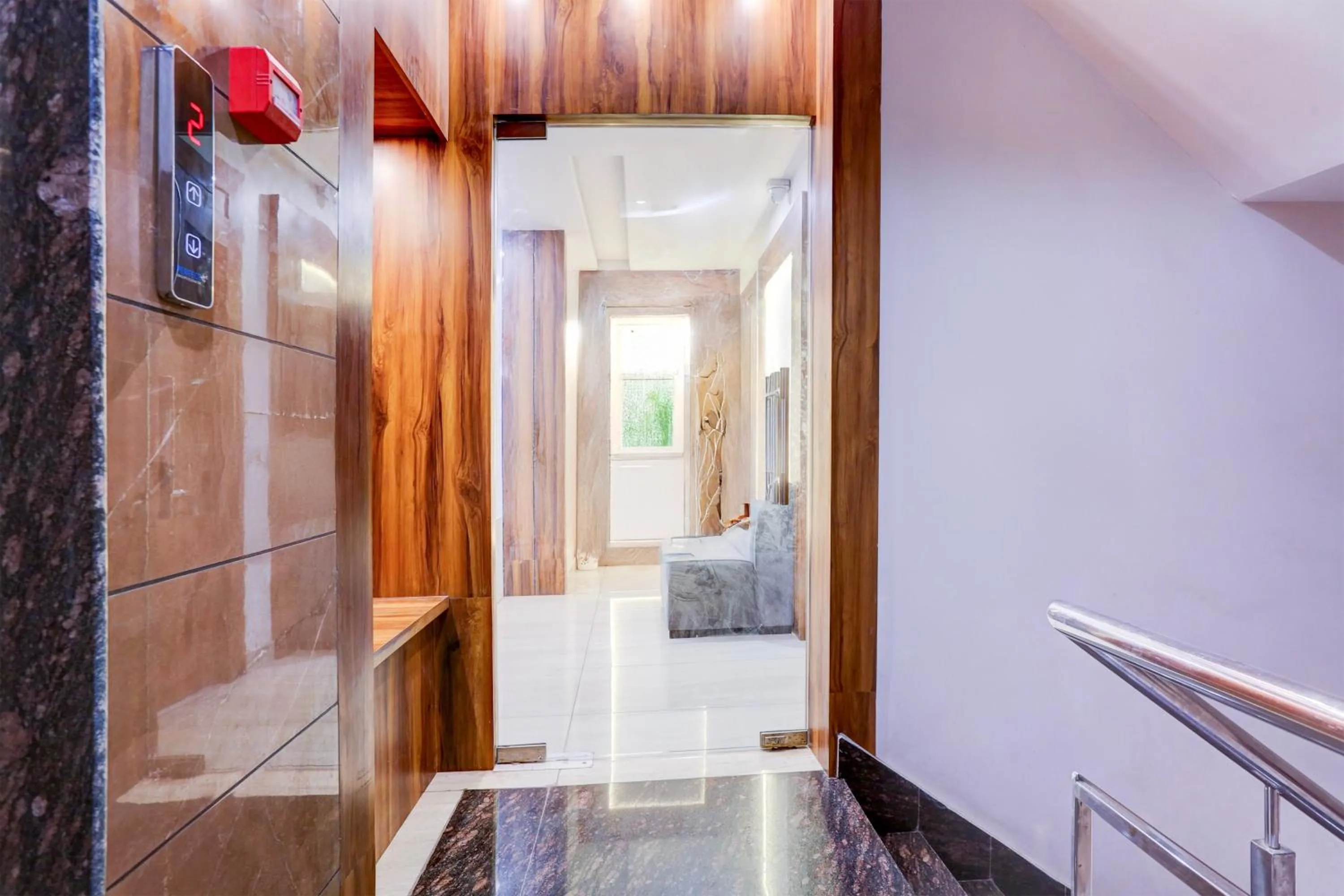 Lobby or reception in Super Townhouse Model Town Rohtak Formerly Hotel Tathastu