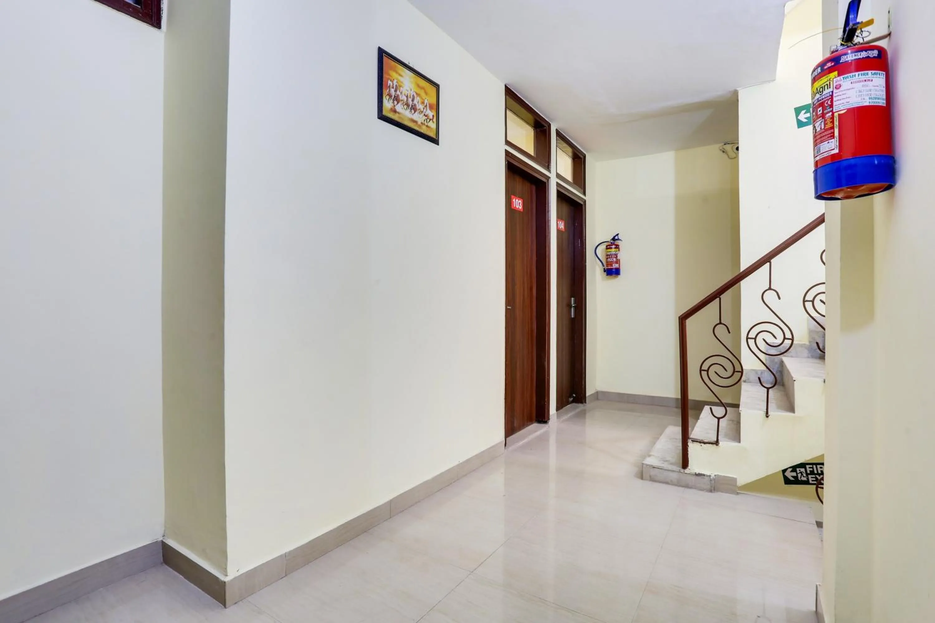 Lobby or reception in Super Hotel O Dwarka Metro