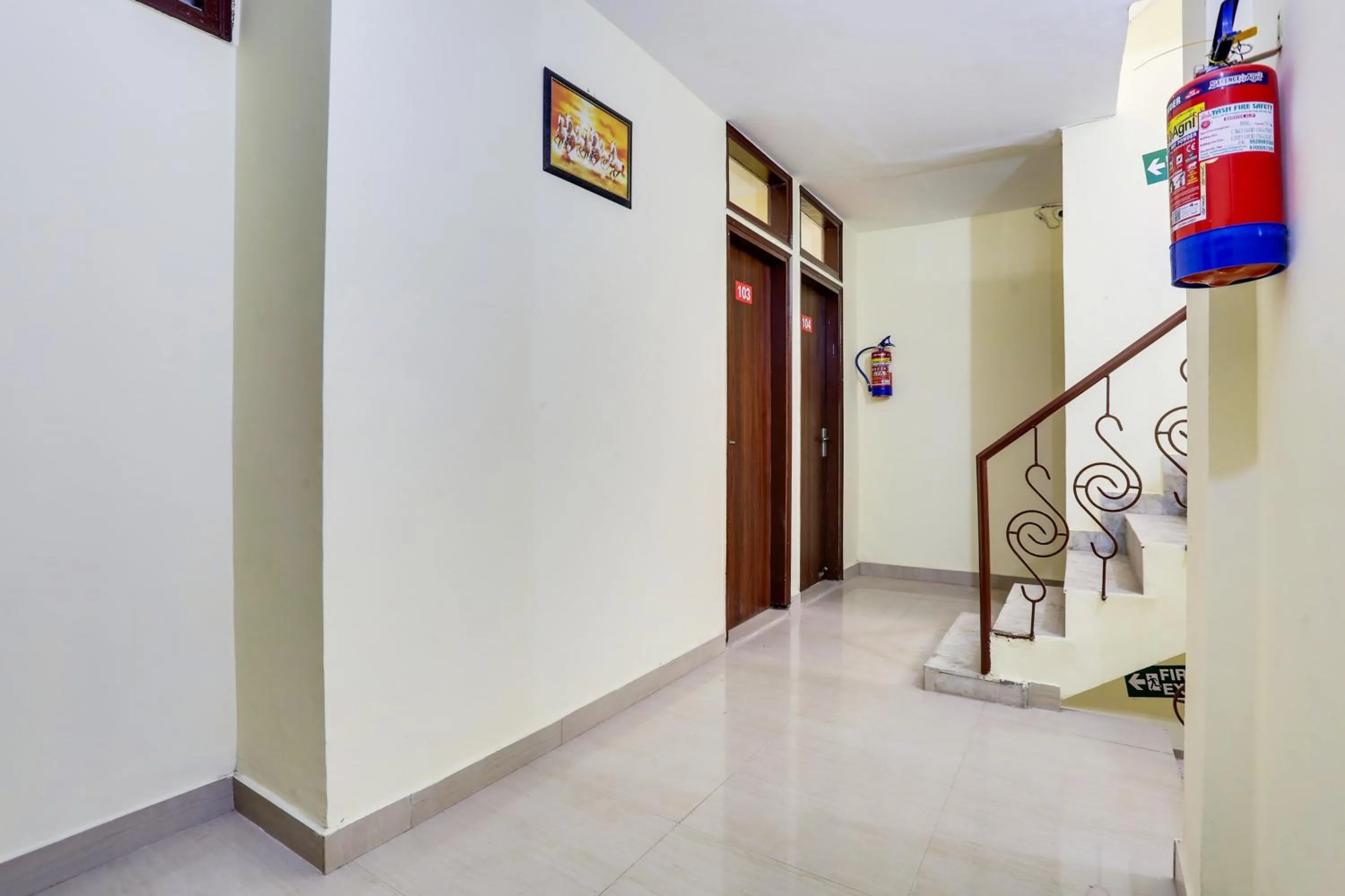 Lobby or reception in Super Hotel O Dwarka Metro