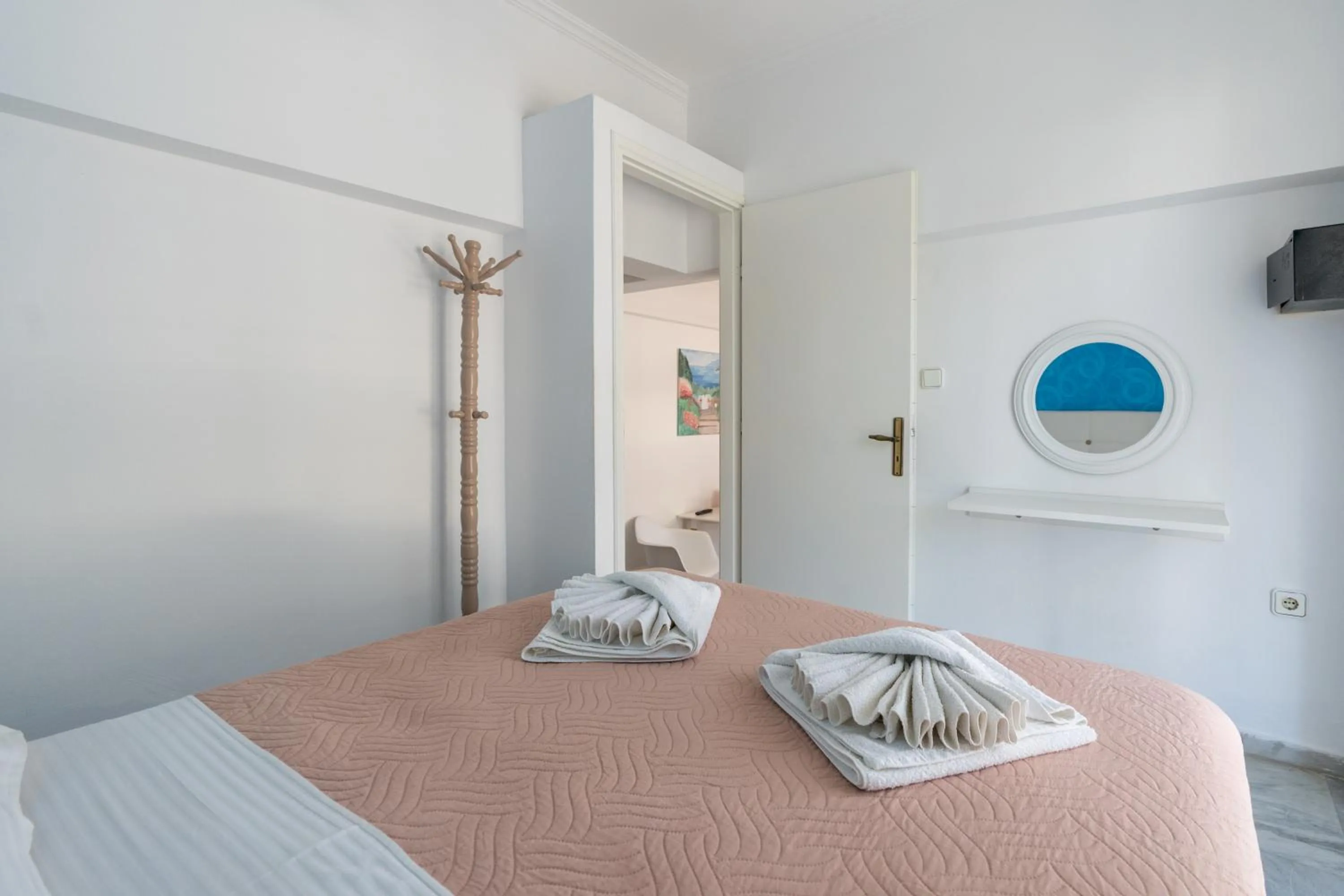 Bedroom in Poseidon Apartments