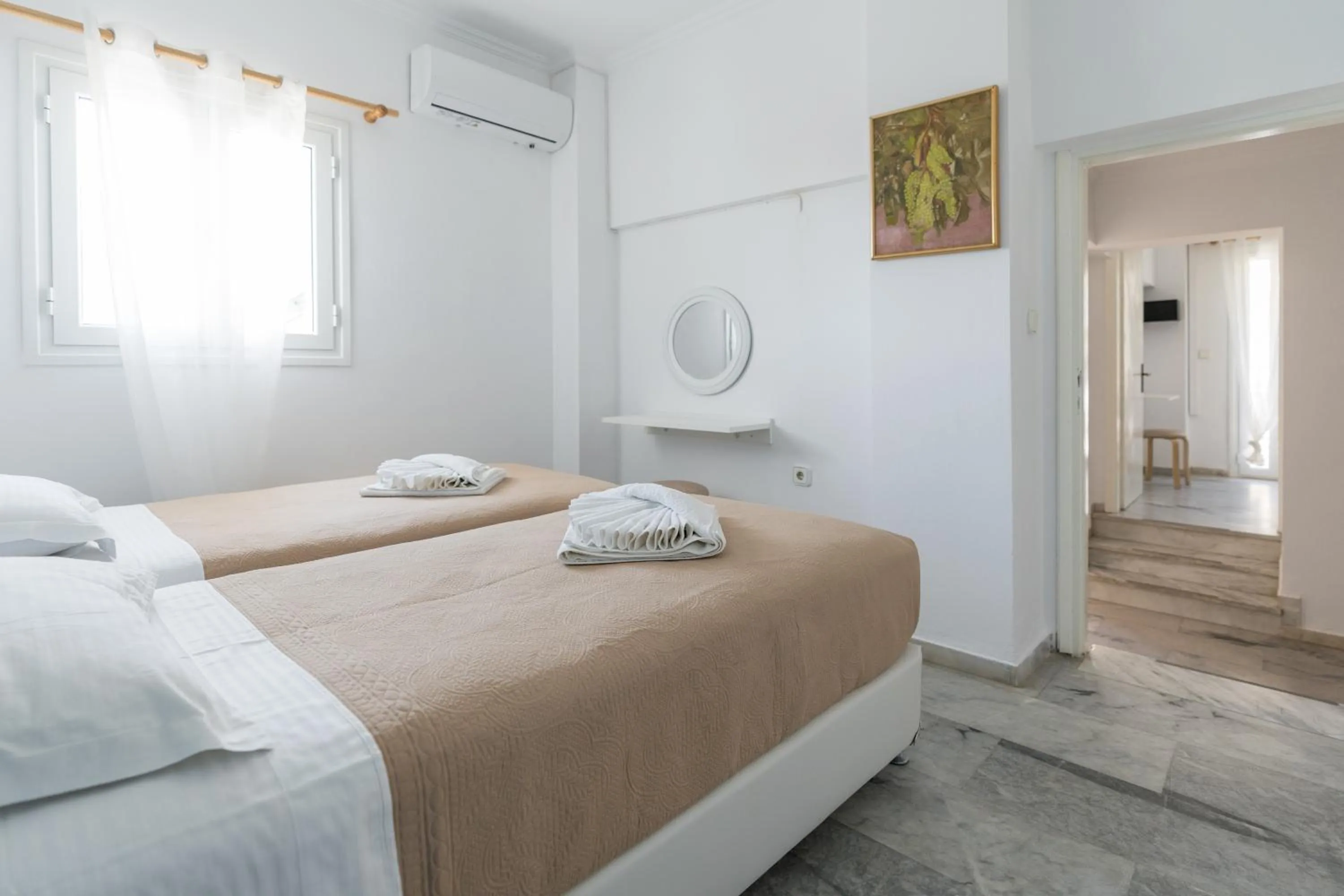 Bedroom in Poseidon Apartments