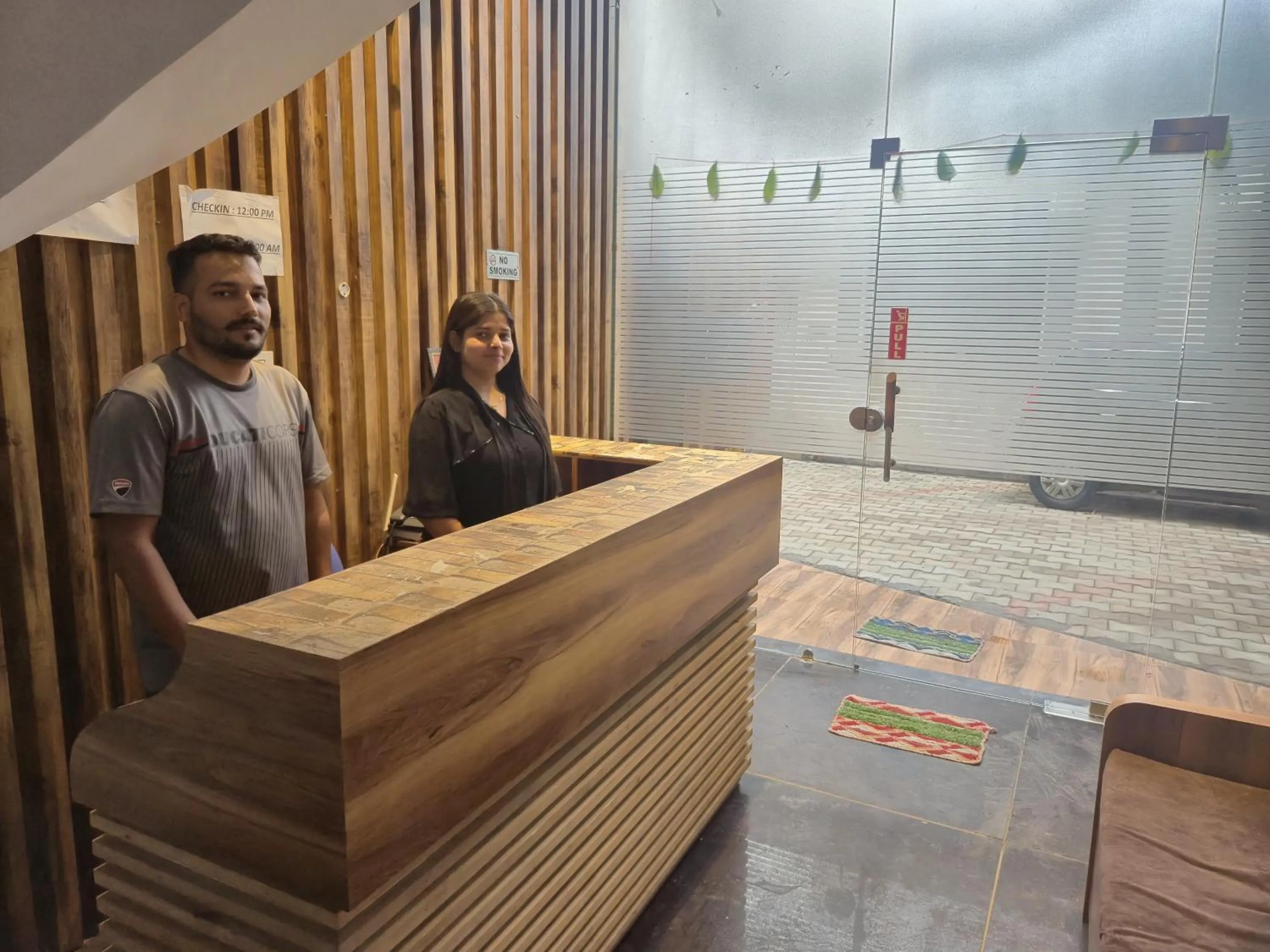 Lobby or reception in JK Residency