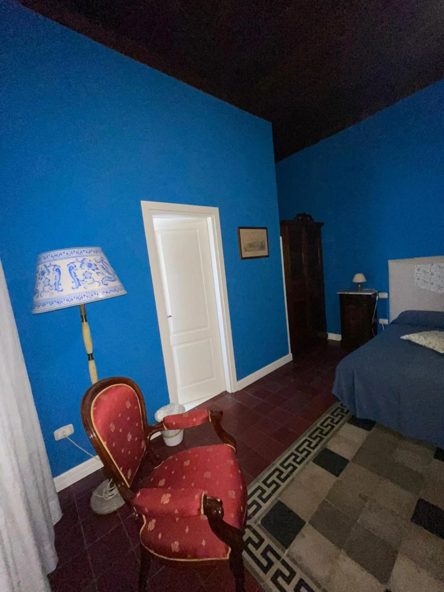 Bed in Palazzo Toraldo di Francia