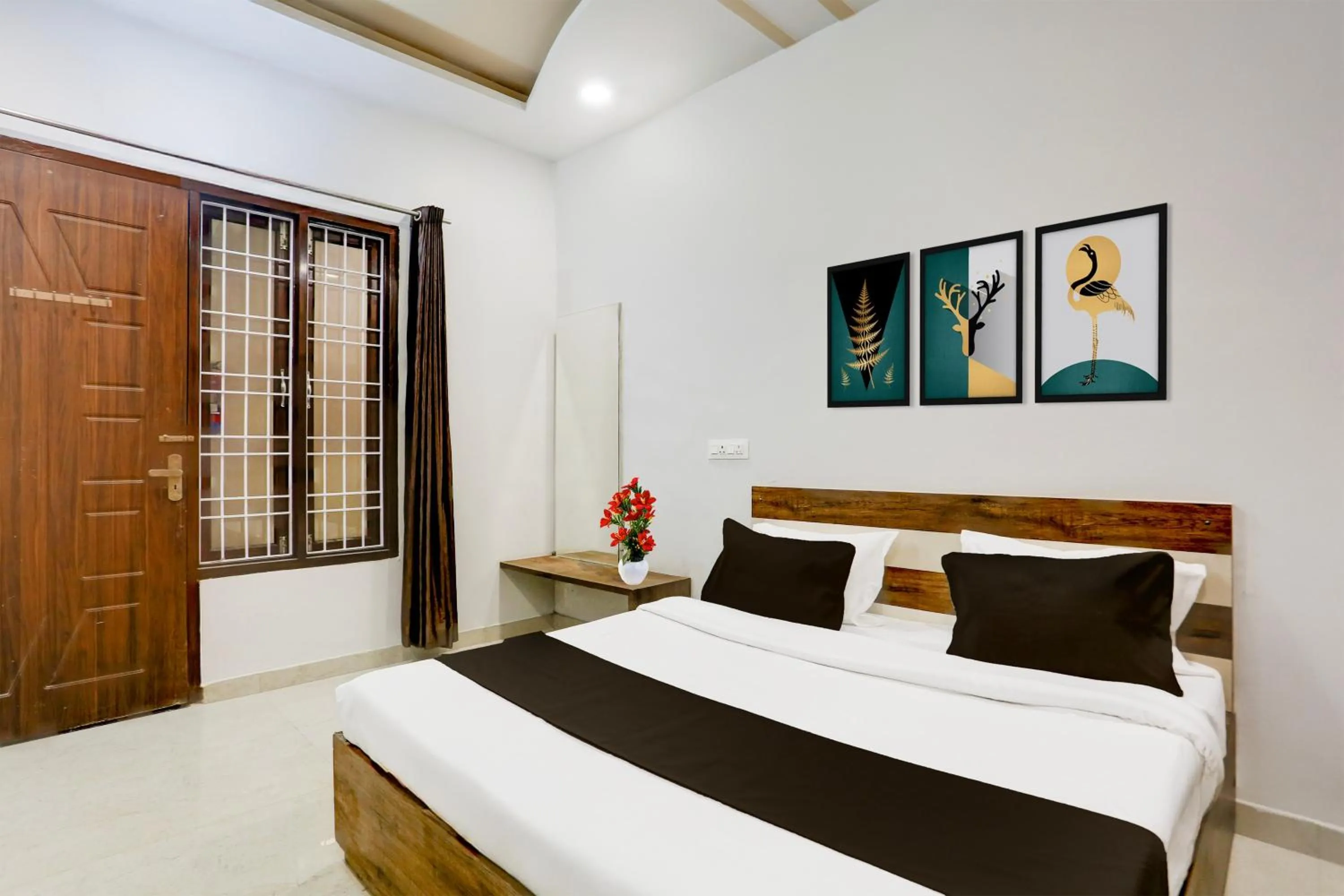Bedroom, Bed in Super Hotel O Bareilly Near Satellite Bus Stand