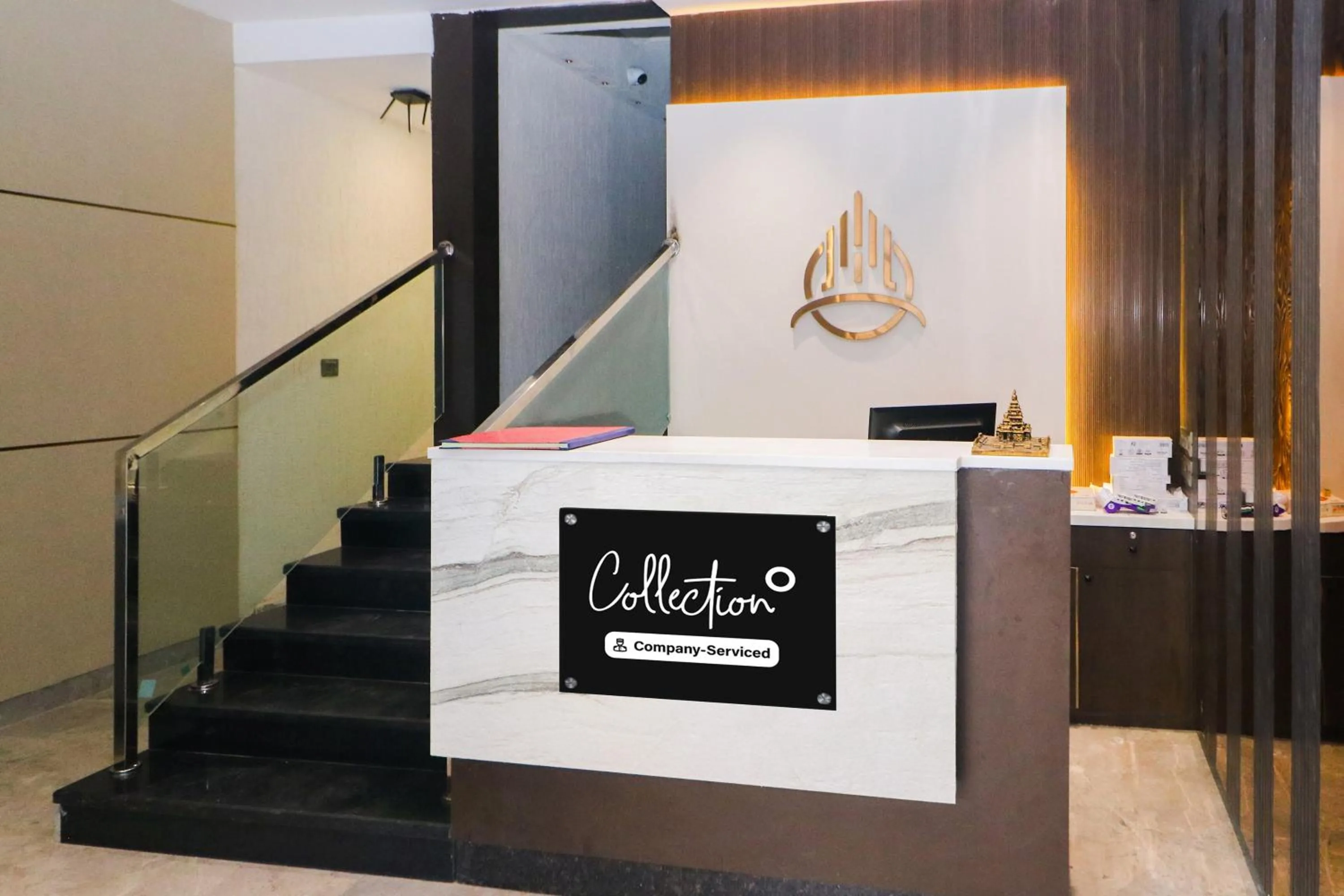 Lobby or reception in Super Collection O Ranchi Station Road Near Gurudwara Formerly Hotel Galaxy