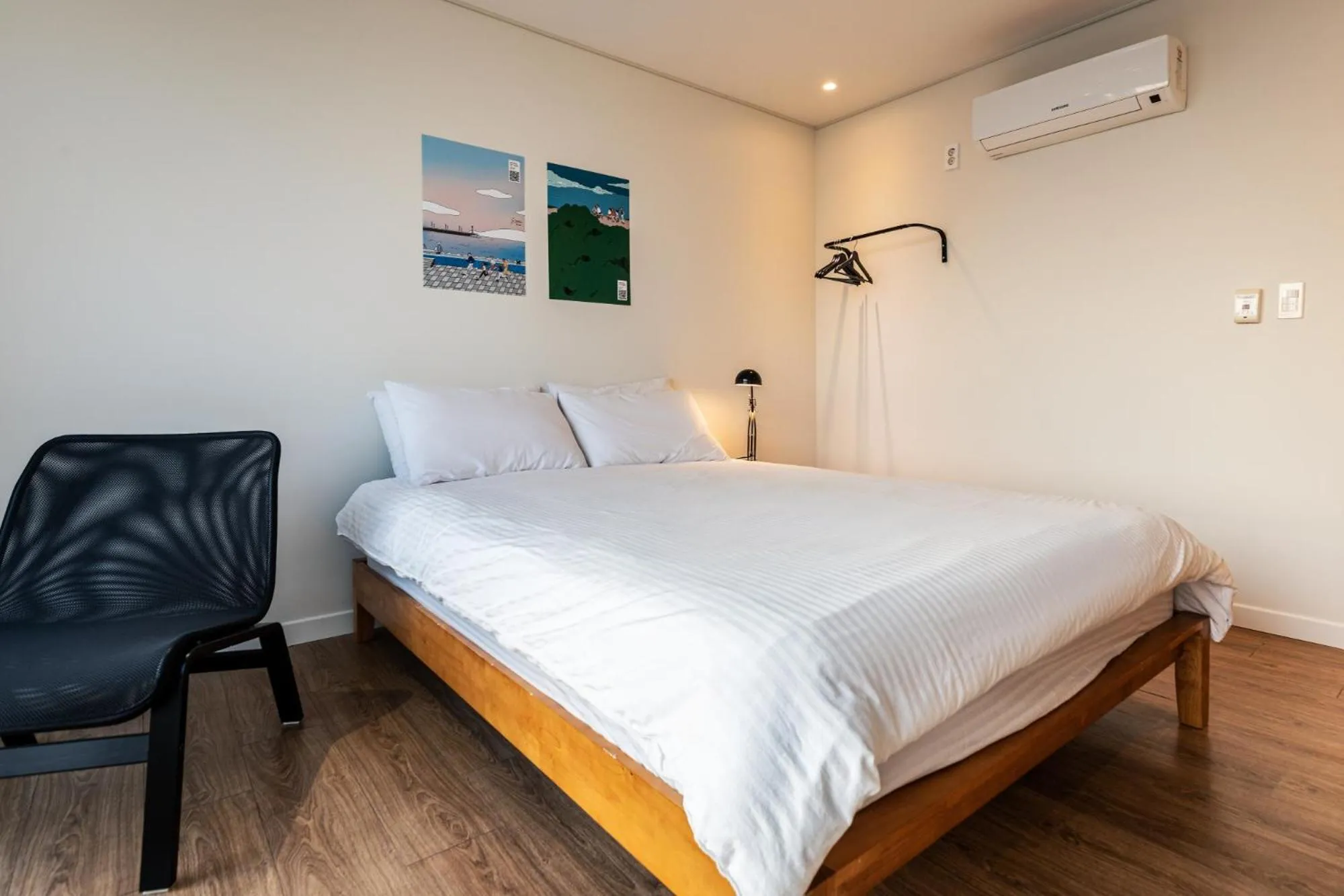 air conditioner, Bed in Dodubong Stay Hotel