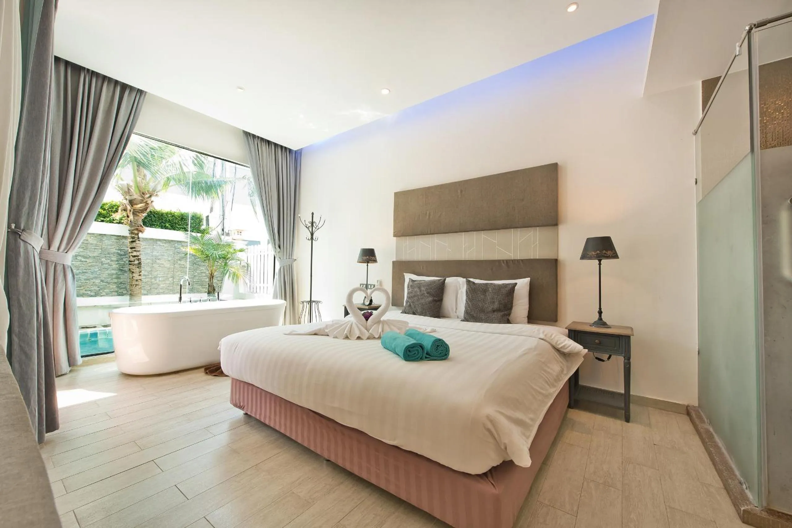 Photo of the whole room, Bed in Tropicana Pool Villa