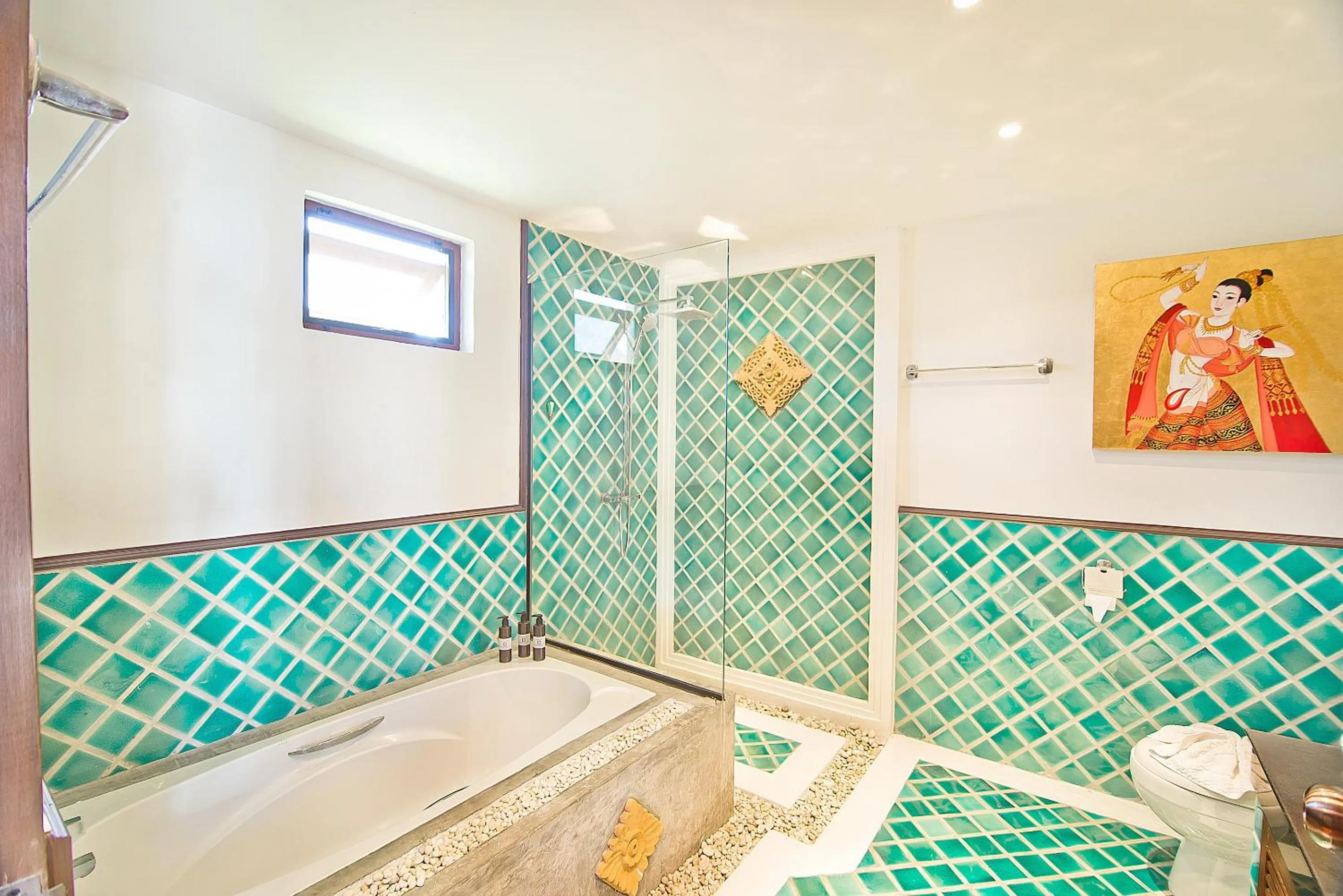 Shower in Tropicana Pool Villa