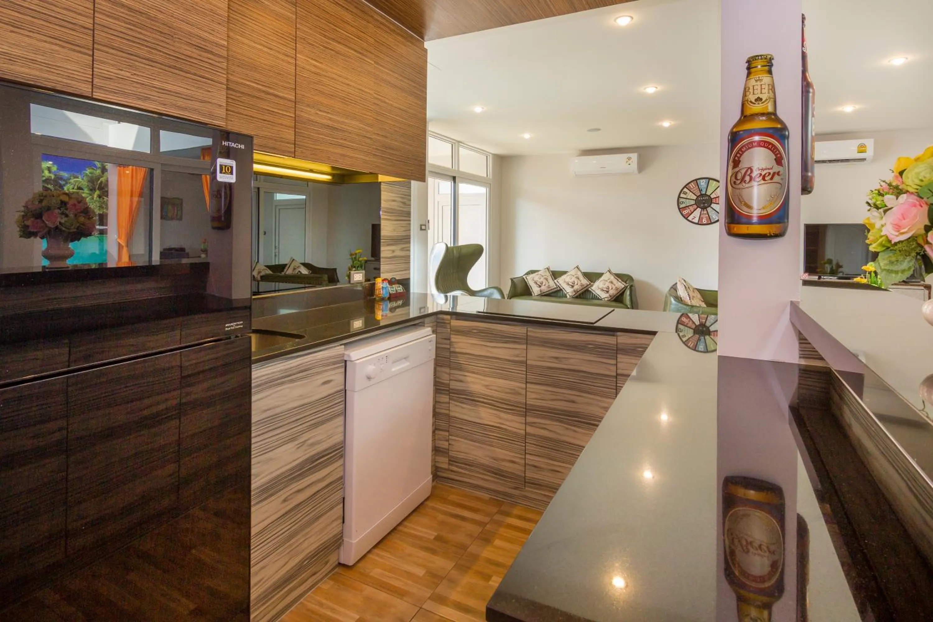 Kitchen or kitchenette in Tropicana Pool Villa