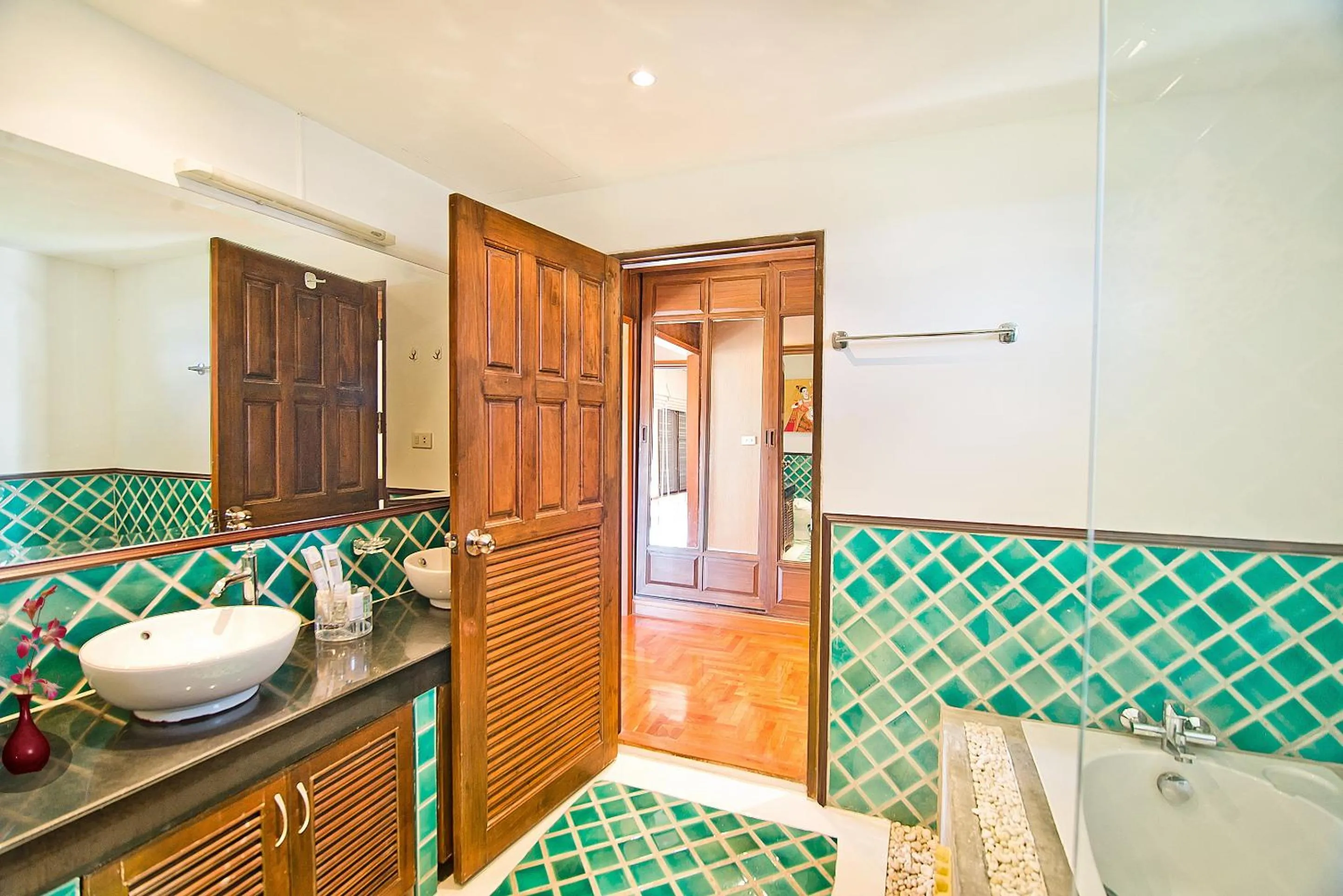 Shower in Tropicana Pool Villa