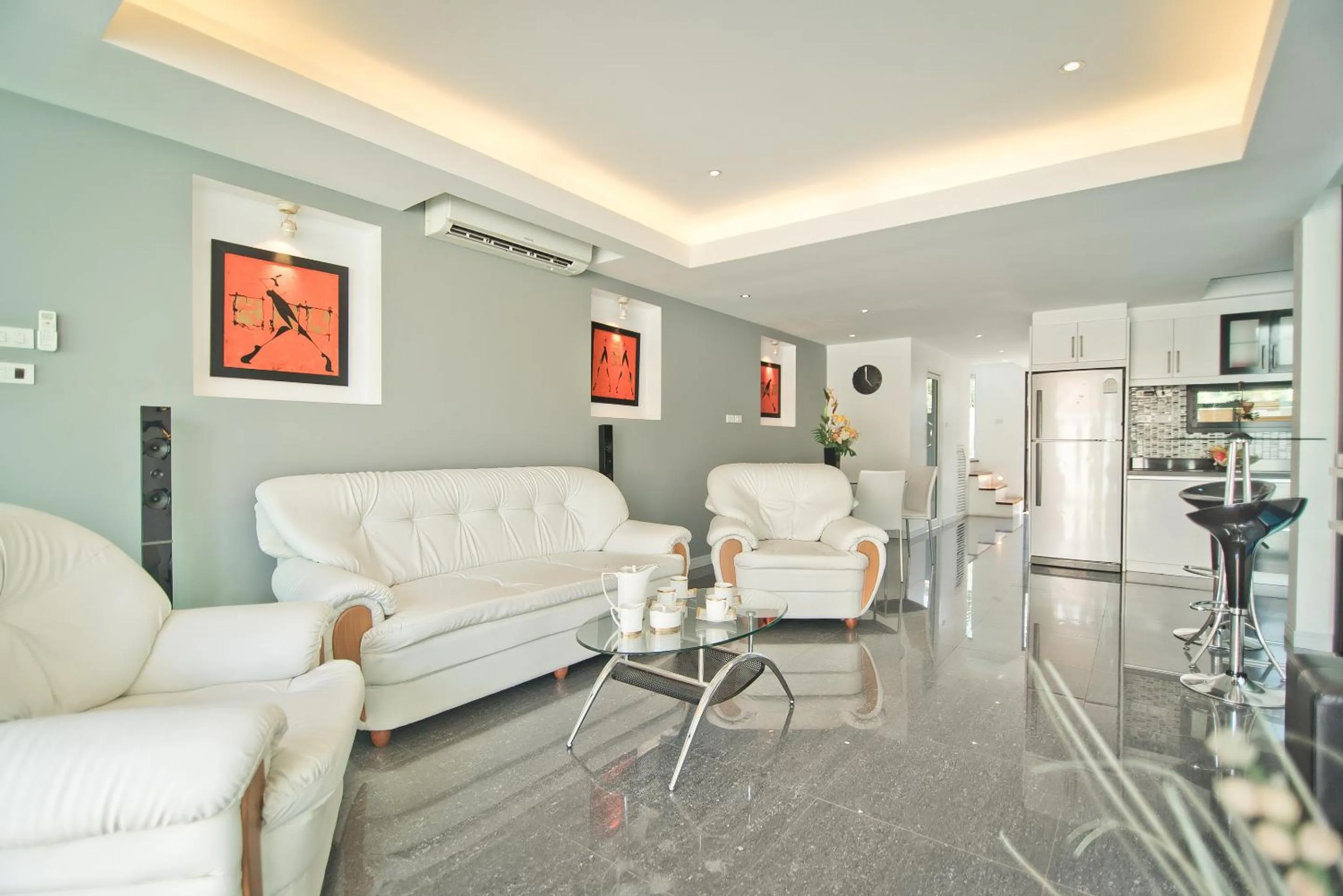 Living room in Tropicana Pool Villa