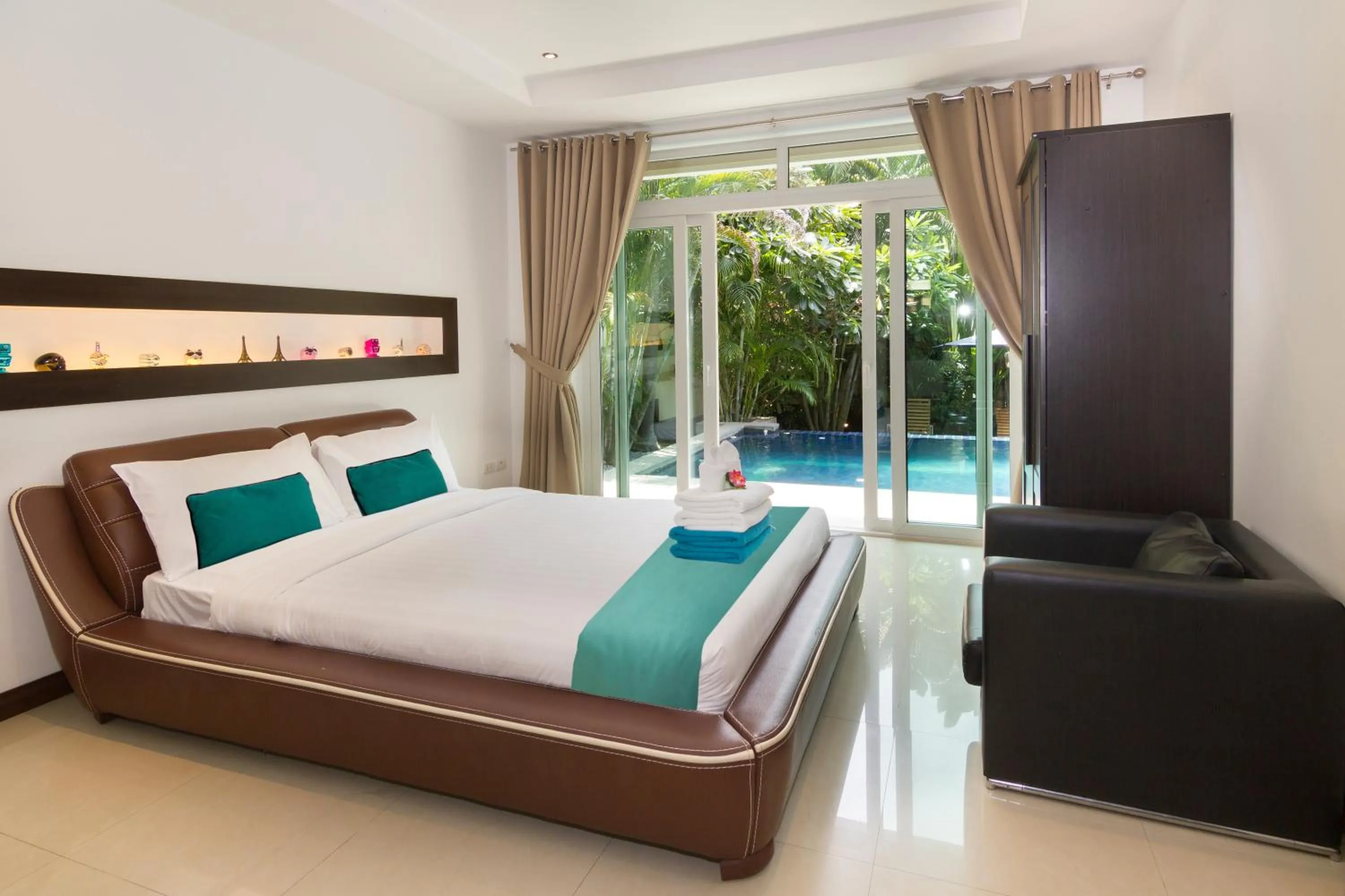 Photo of the whole room, Bed in Tropicana Pool Villa