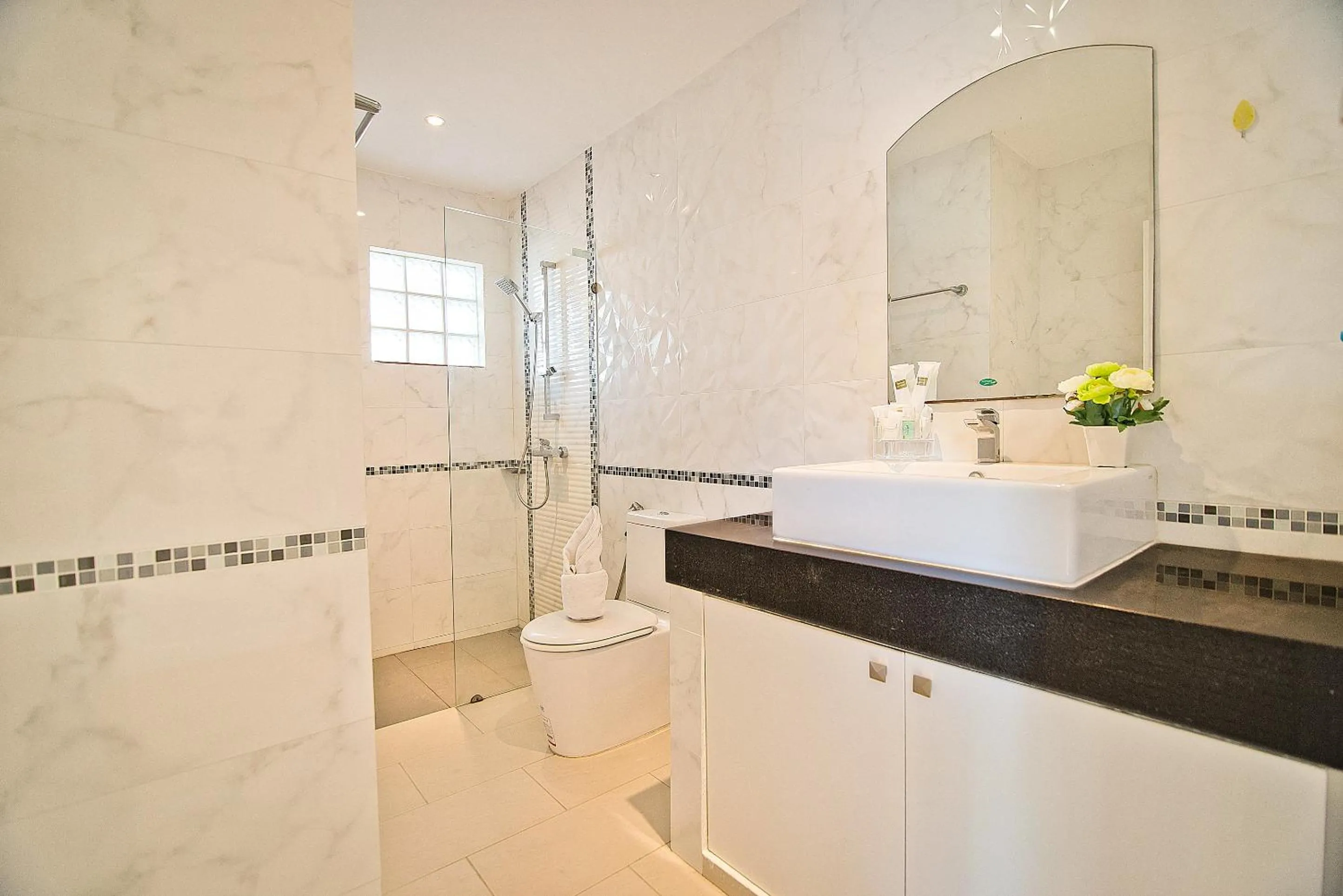 Shower in Tropicana Pool Villa