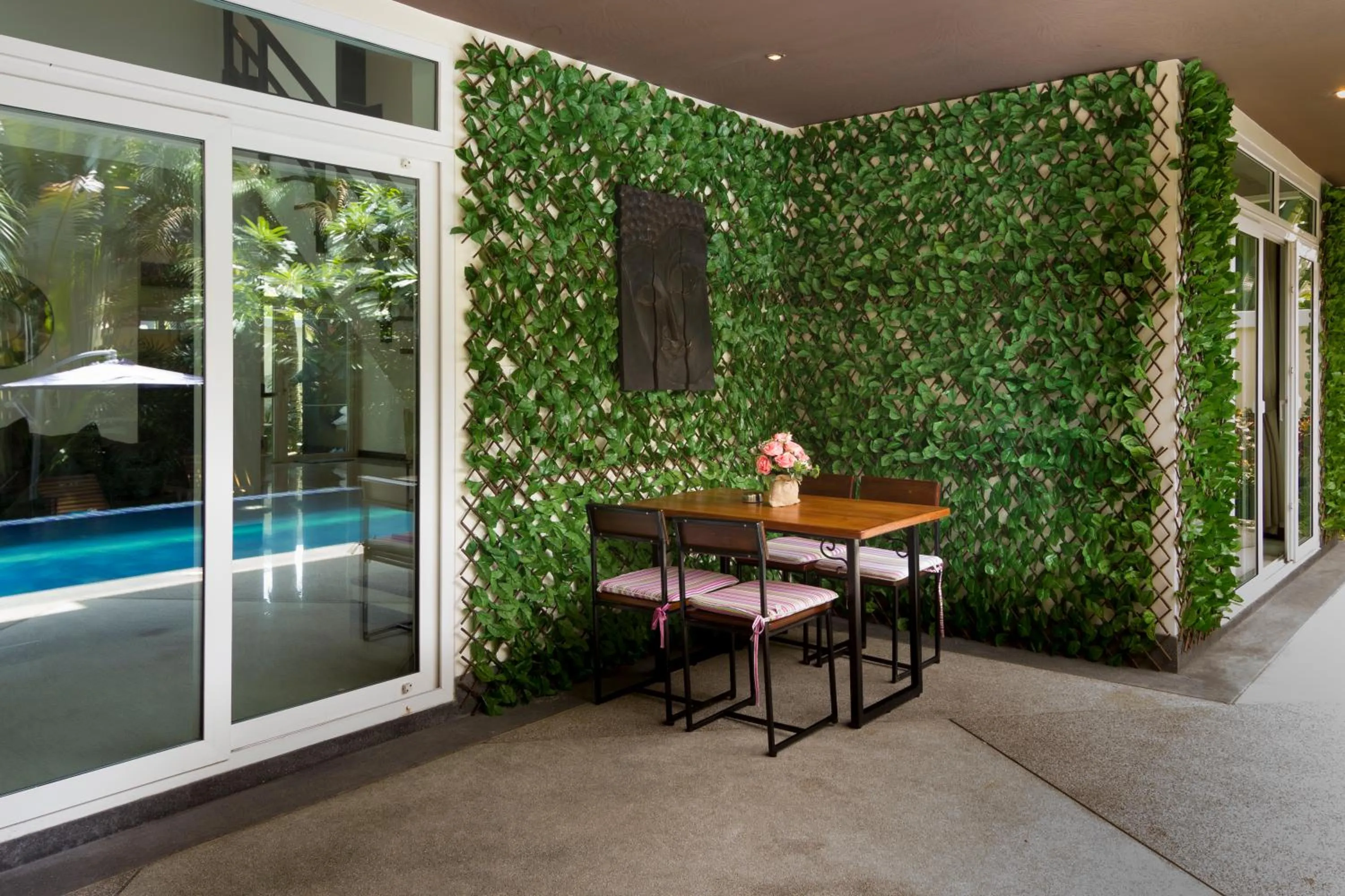 Patio in Tropicana Pool Villa