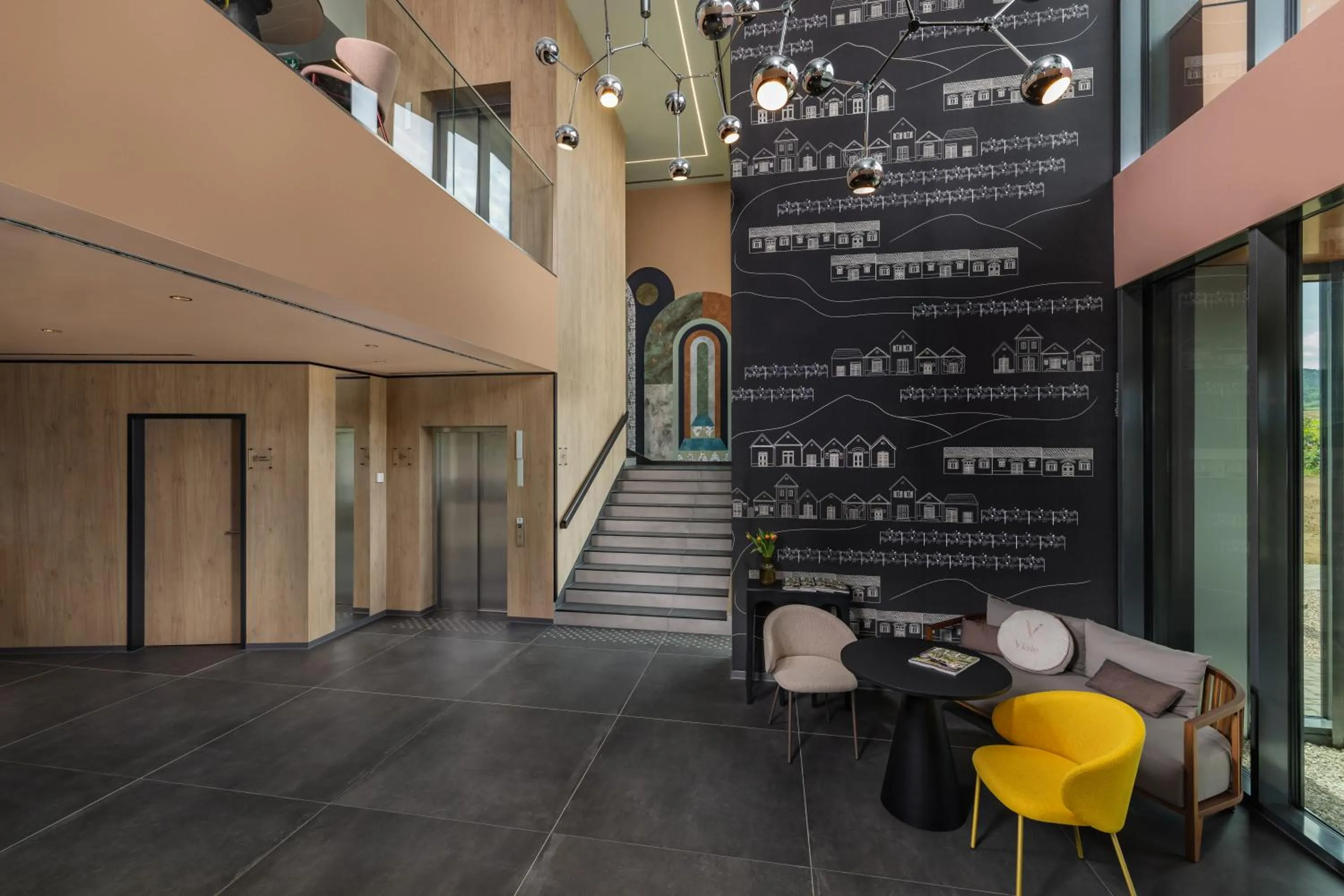 Seating area in Viale Boutique Hotel