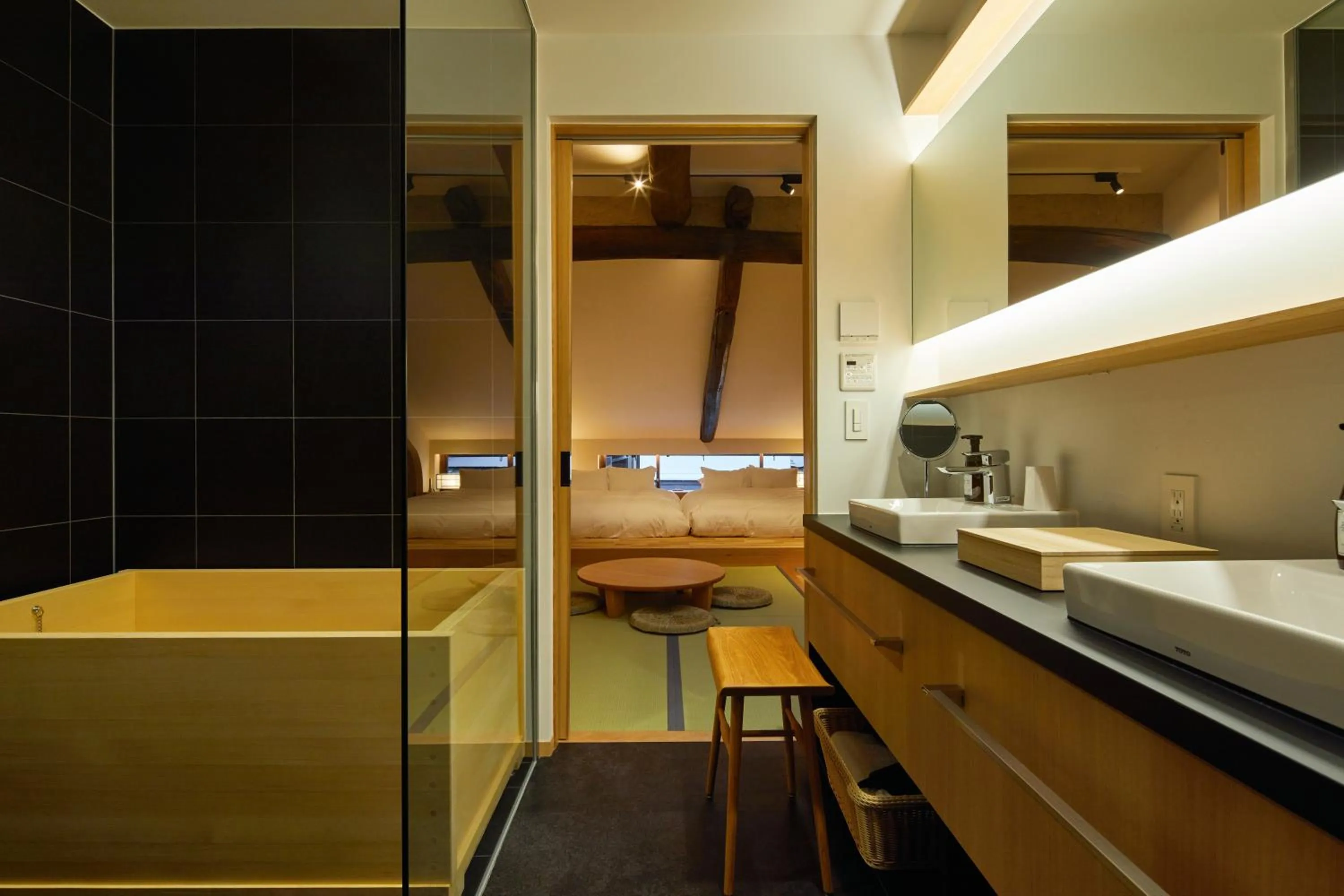 Bathroom in Enso Machiya