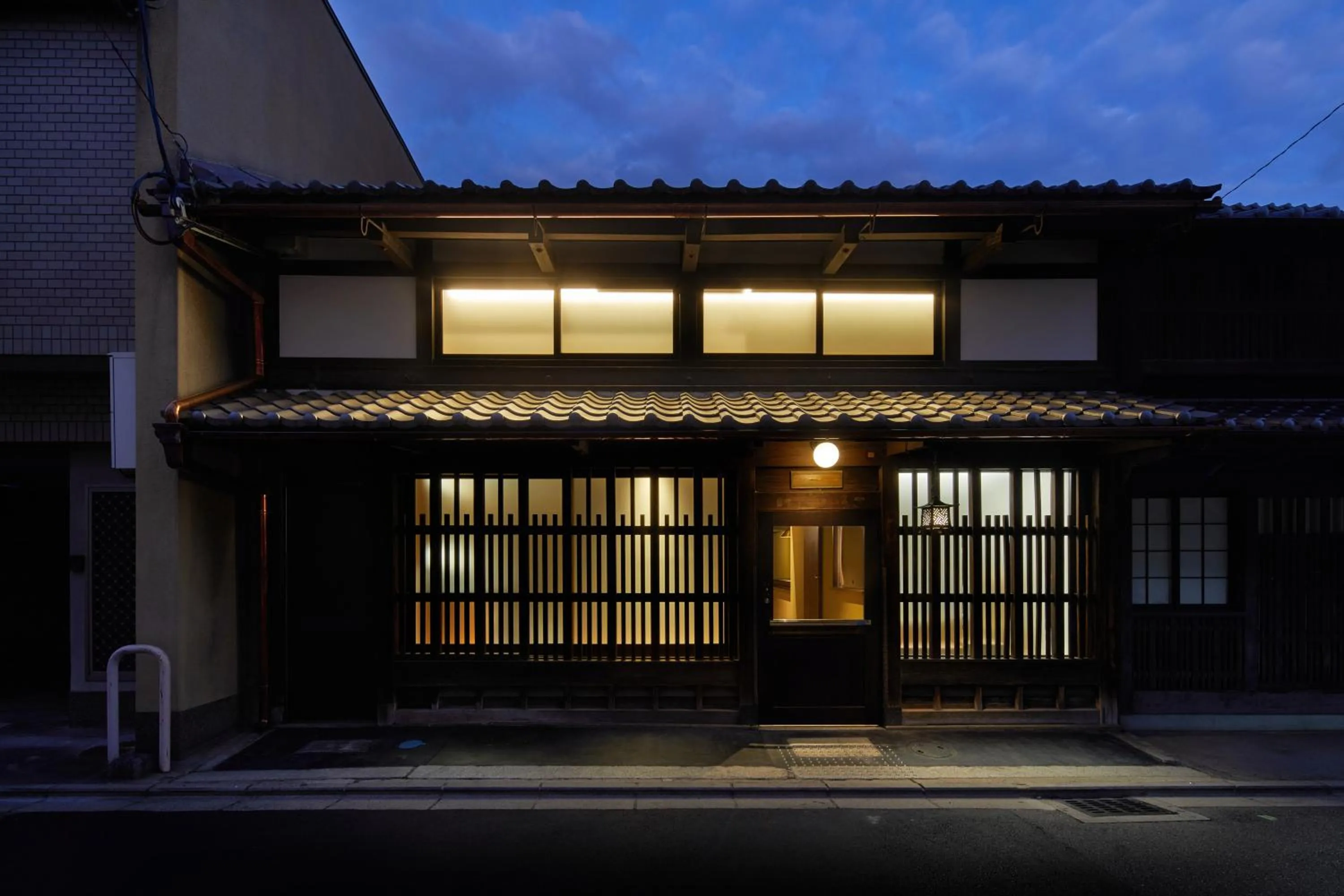 Facade/entrance in Enso Machiya