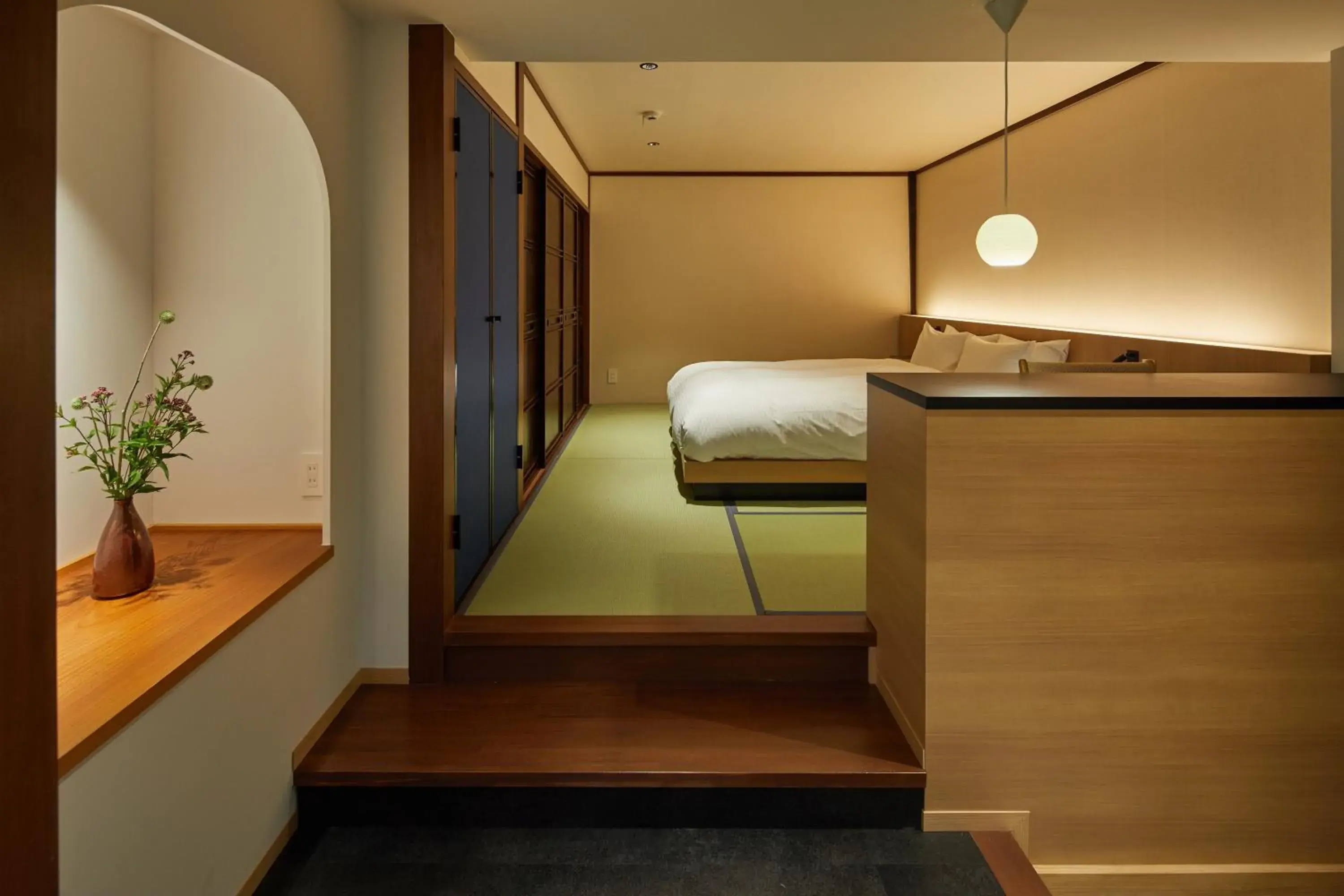 Double Room with Private Bathroom in Enso Machiya Double Room with Private Bathroom in Enso Machiya