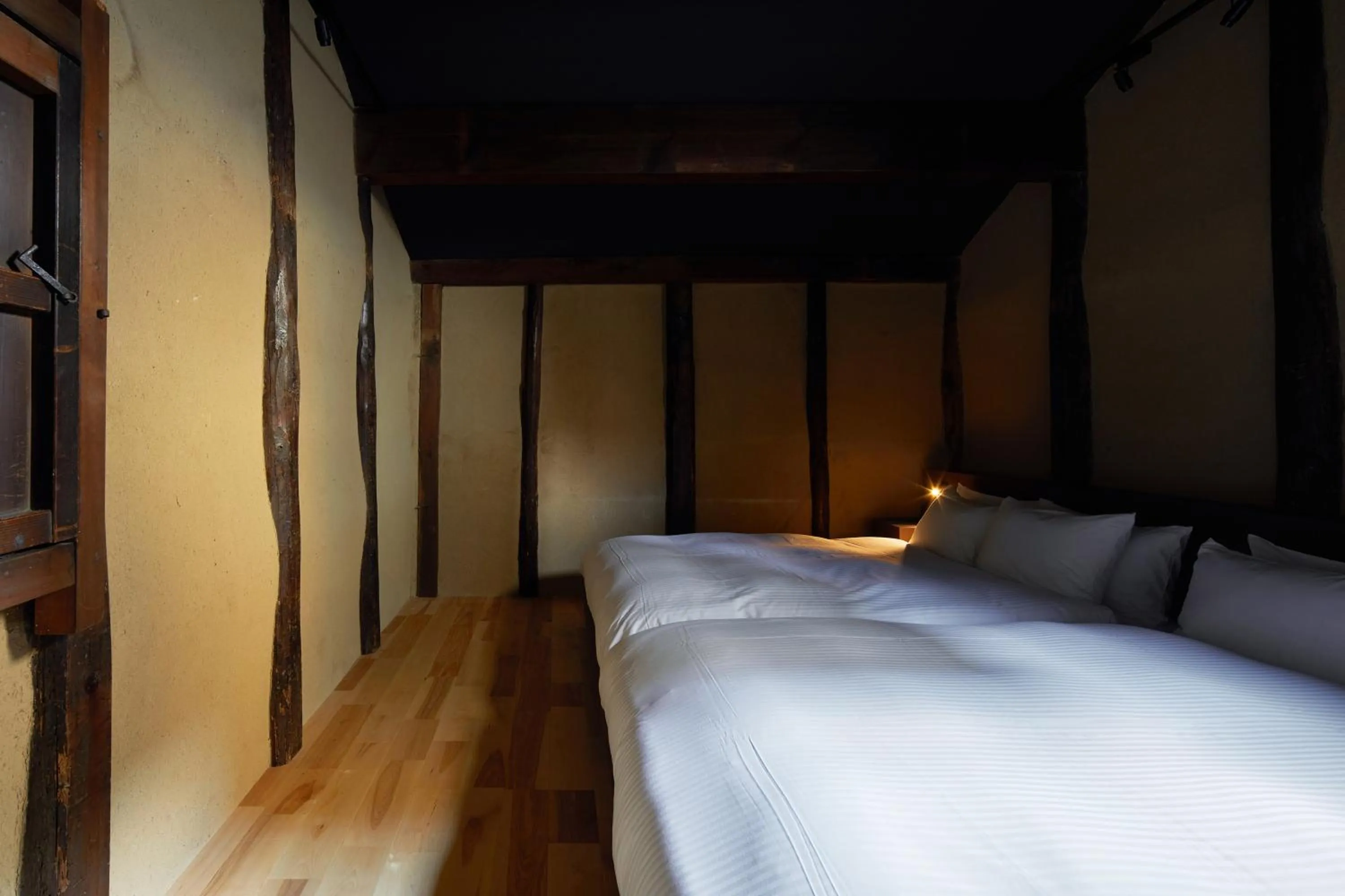 Bed in Enso Machiya