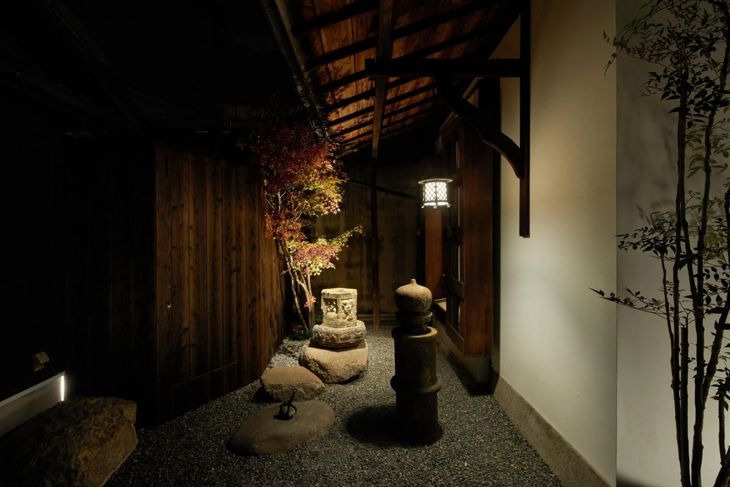 Garden view in Enso Machiya