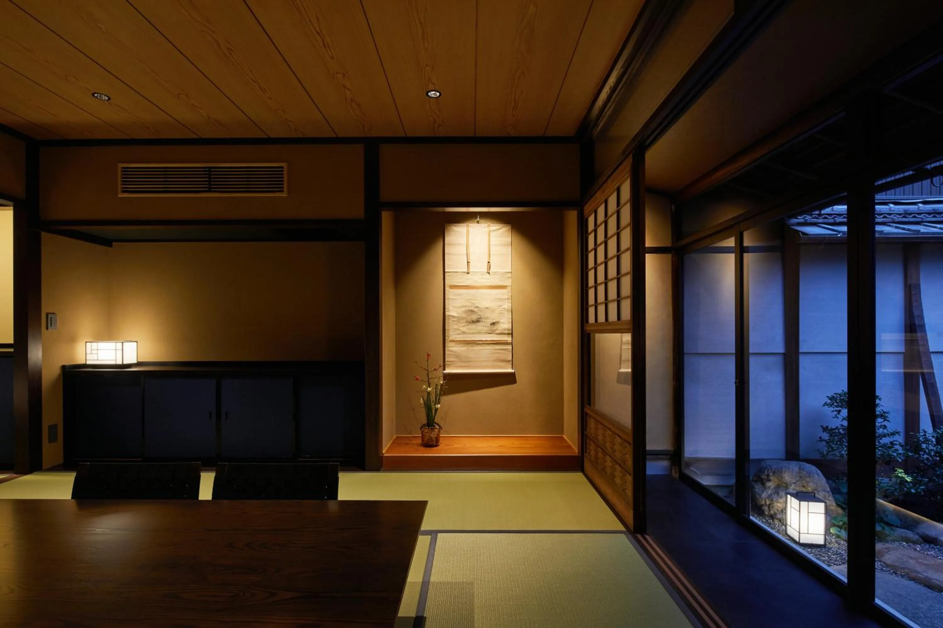 Living room in Enso Machiya