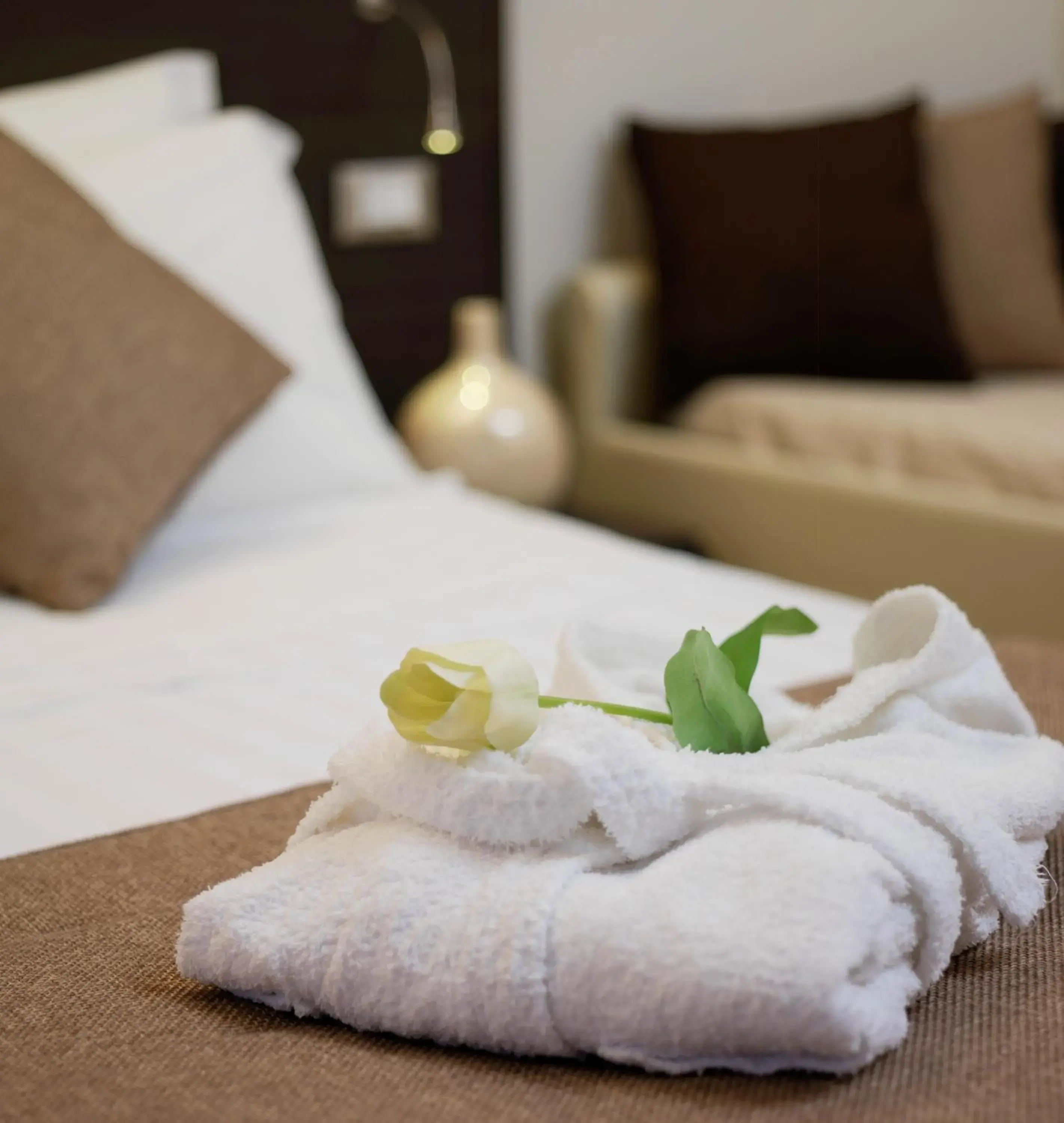 Decorative detail, Bed in Hotel Life