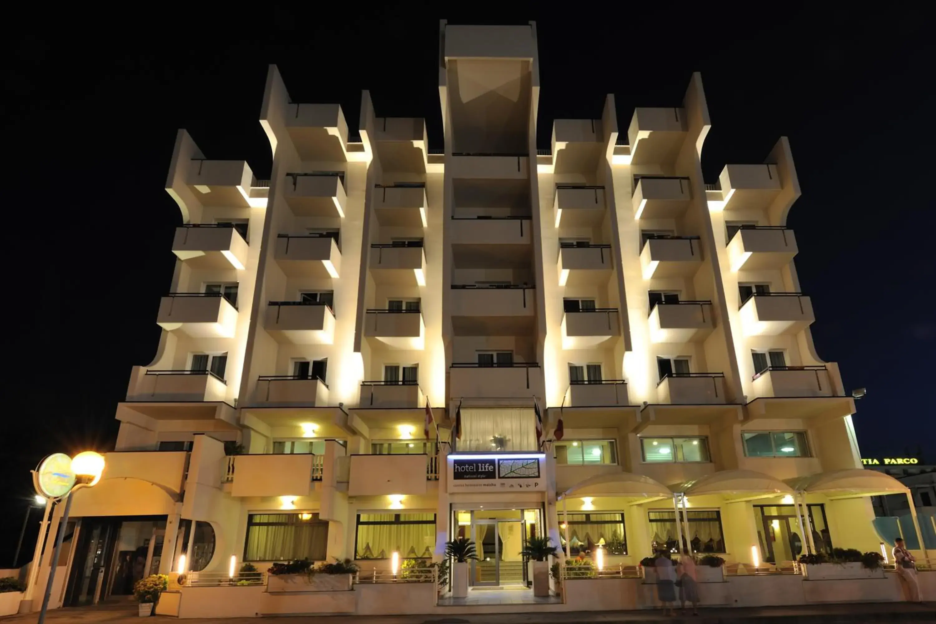 Facade/entrance, Property Building in Hotel Life