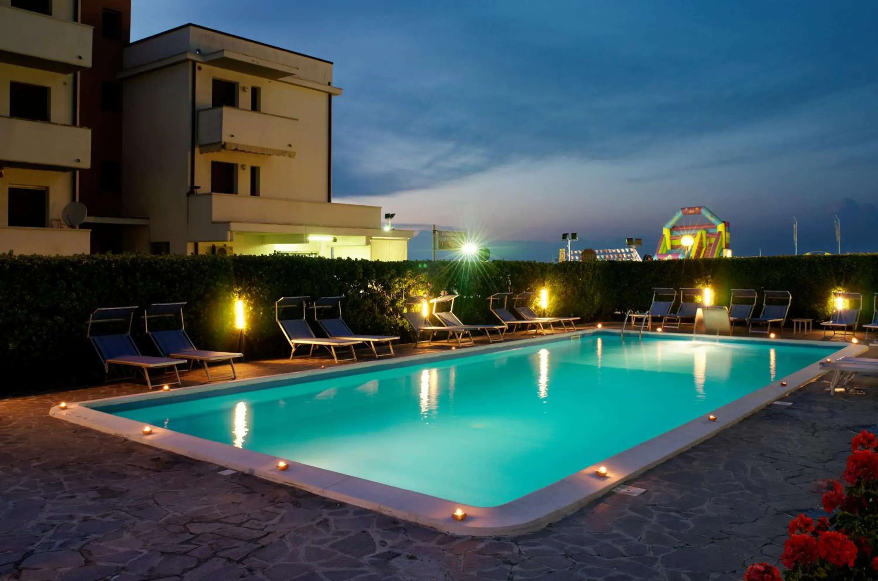 Swimming Pool in Hotel Life