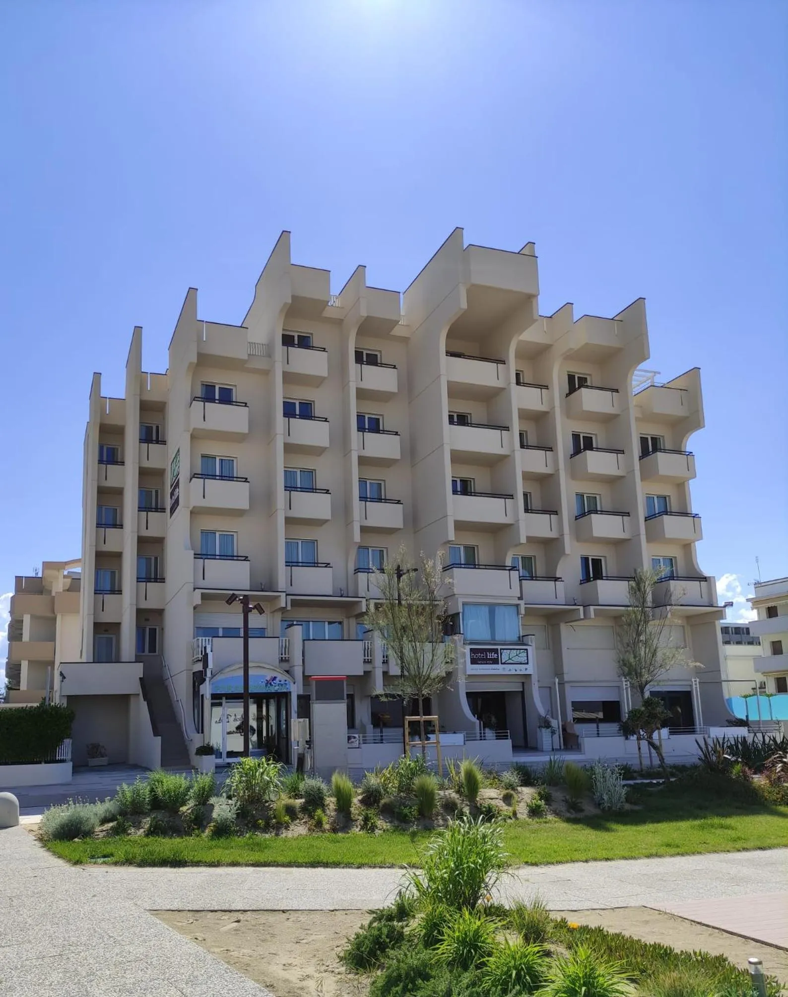 Property building in Hotel Life