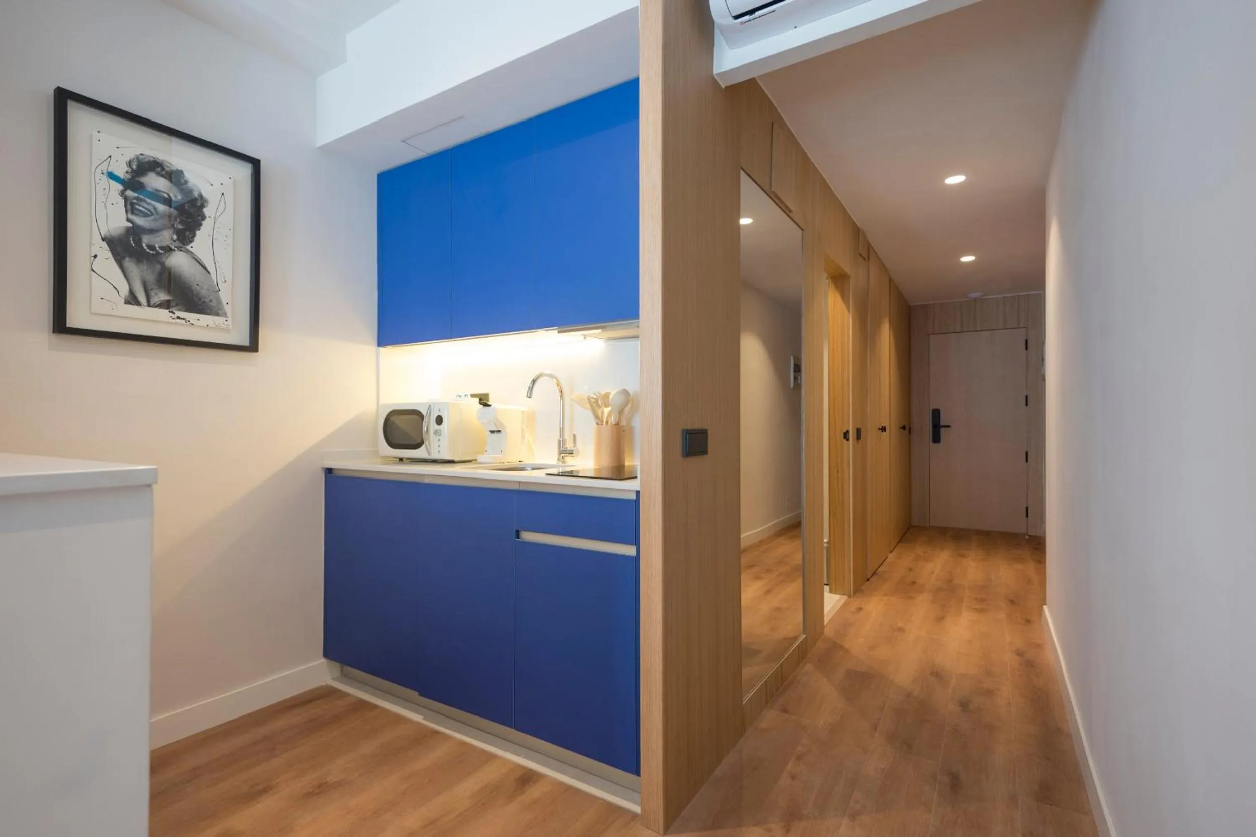 kitchen in Iconic Suites