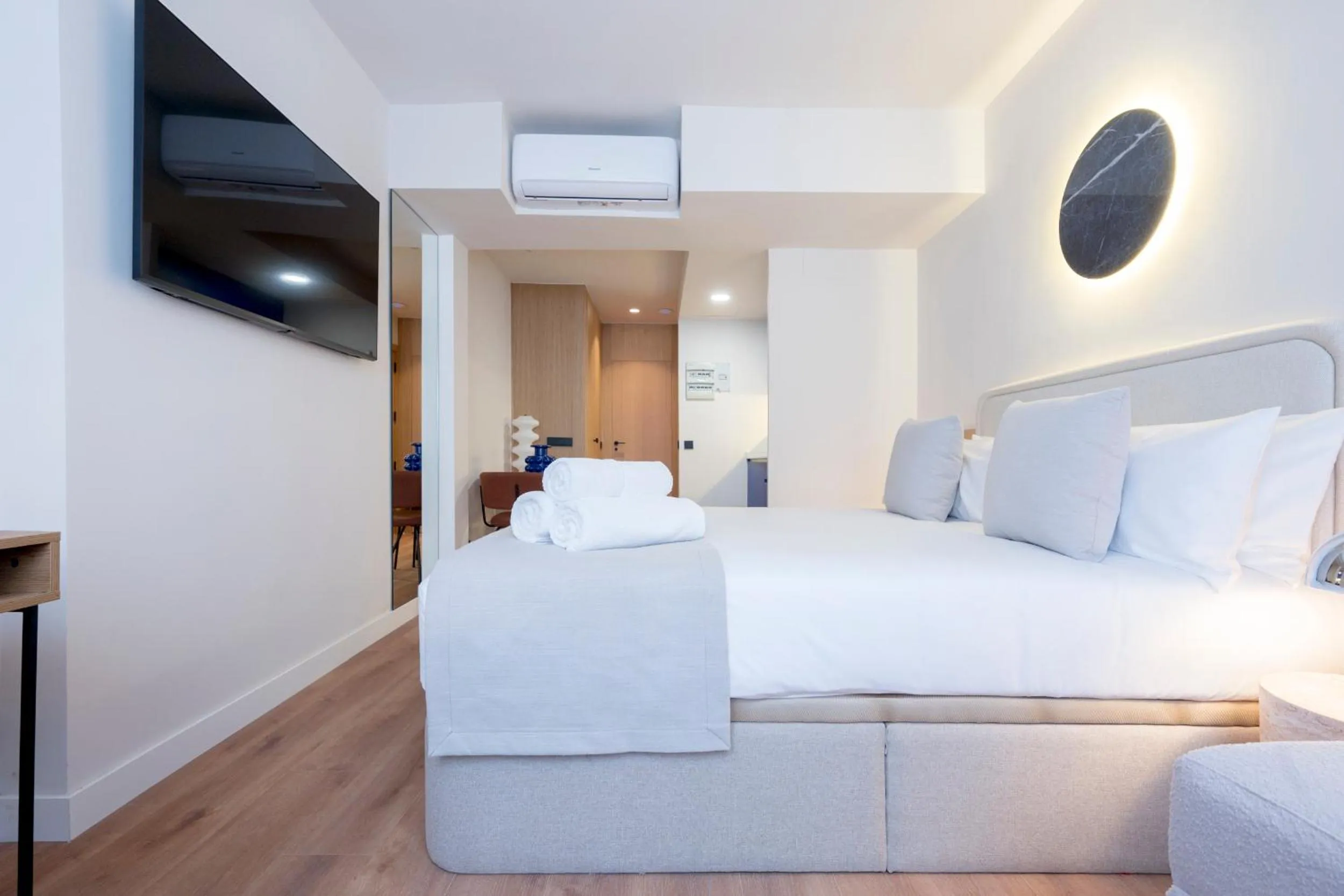 Bed in Iconic Suites