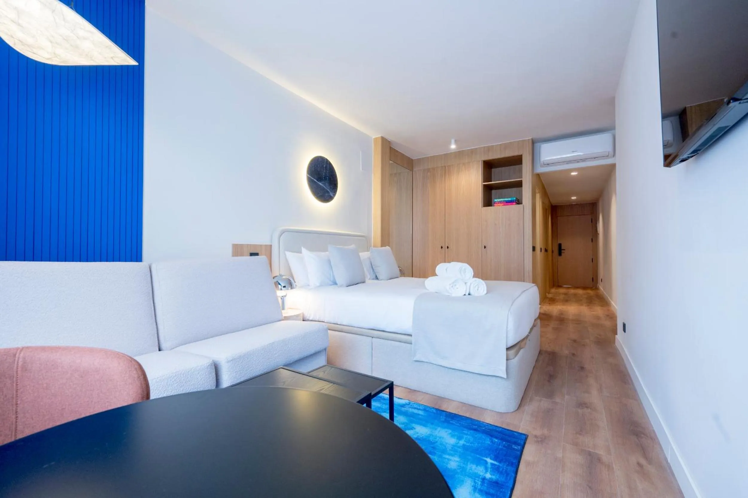 Bed in Iconic Suites