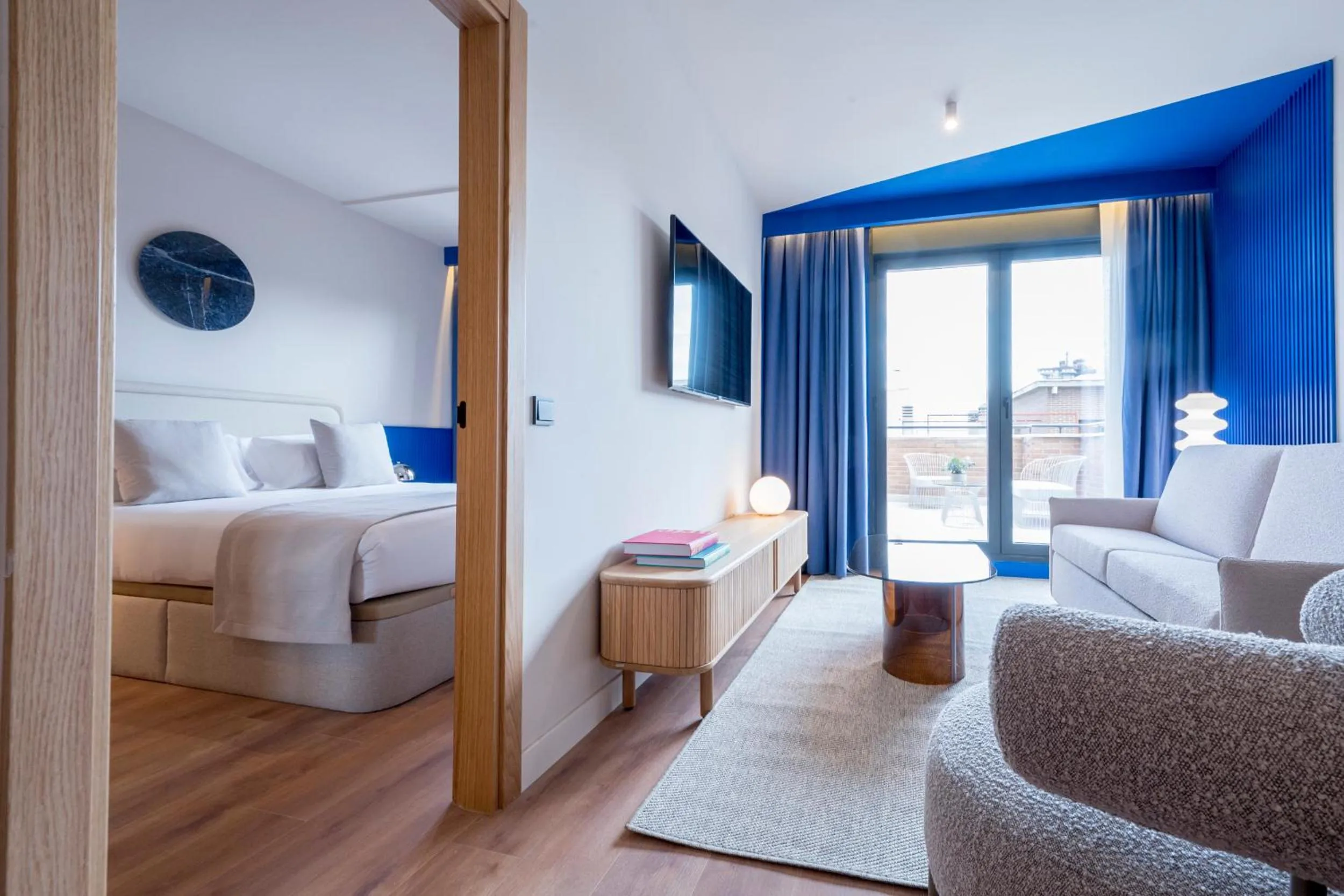 Bed in Iconic Suites