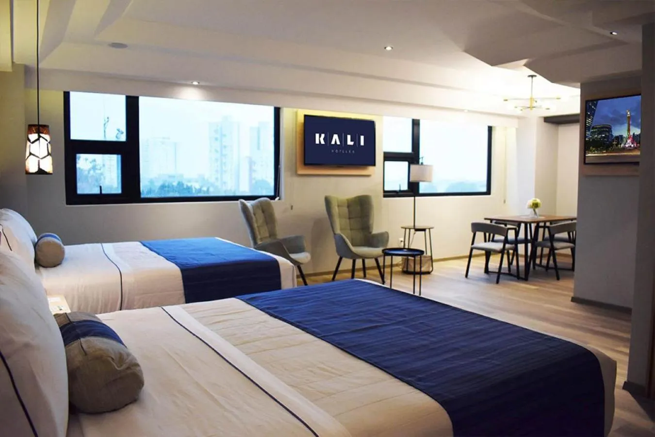 Bed in Hotel Torremolinos Vallejo Ciudad de Mexico