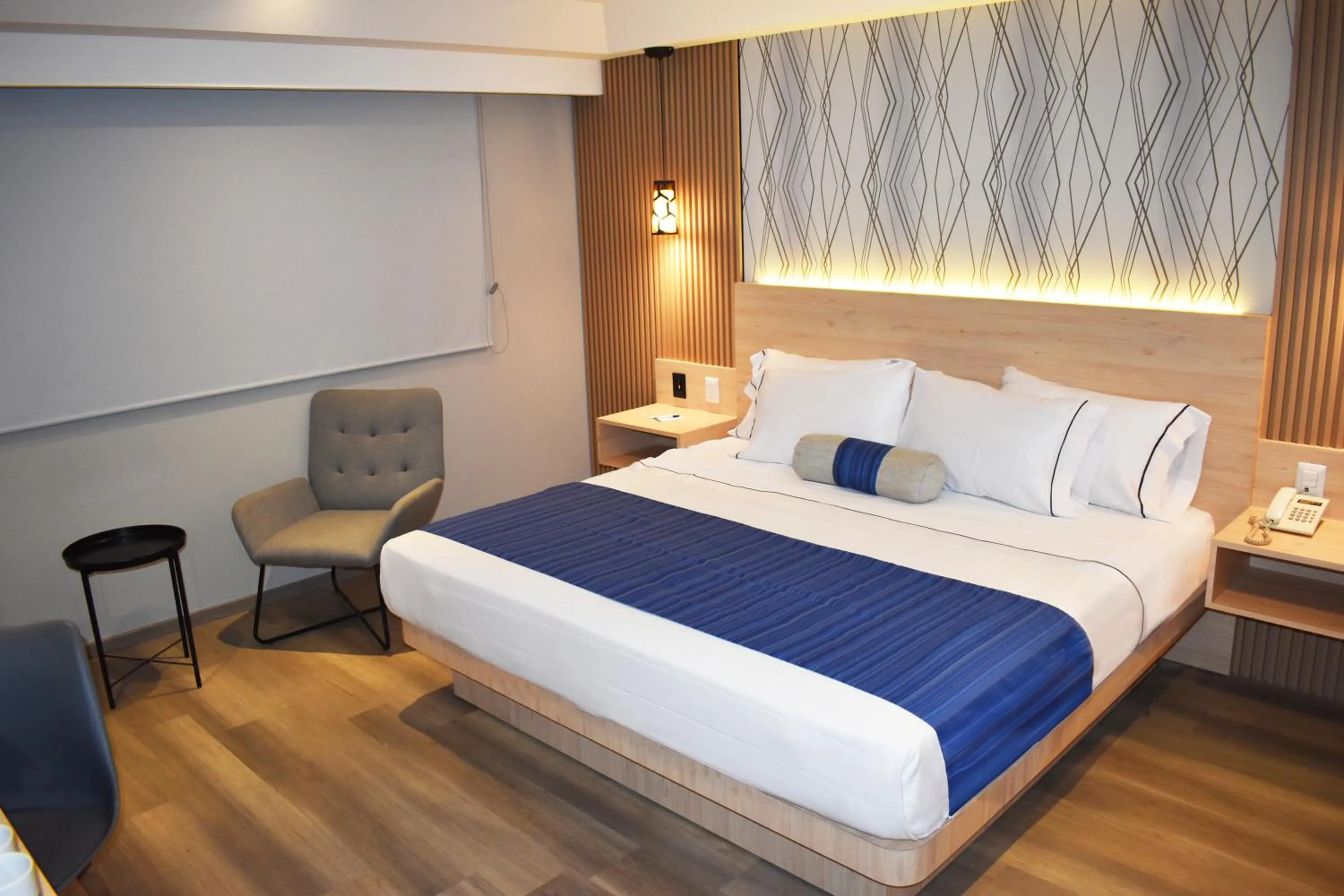 Bed in Hotel Torremolinos Vallejo Ciudad de Mexico