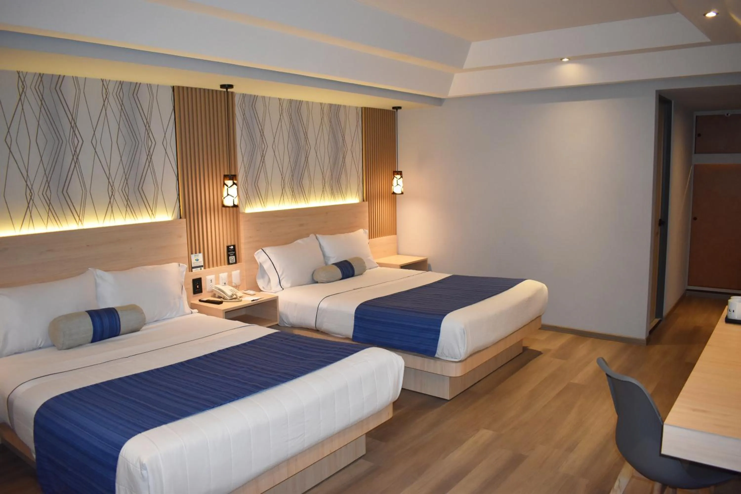 Bed in Hotel Torremolinos Vallejo Ciudad de Mexico