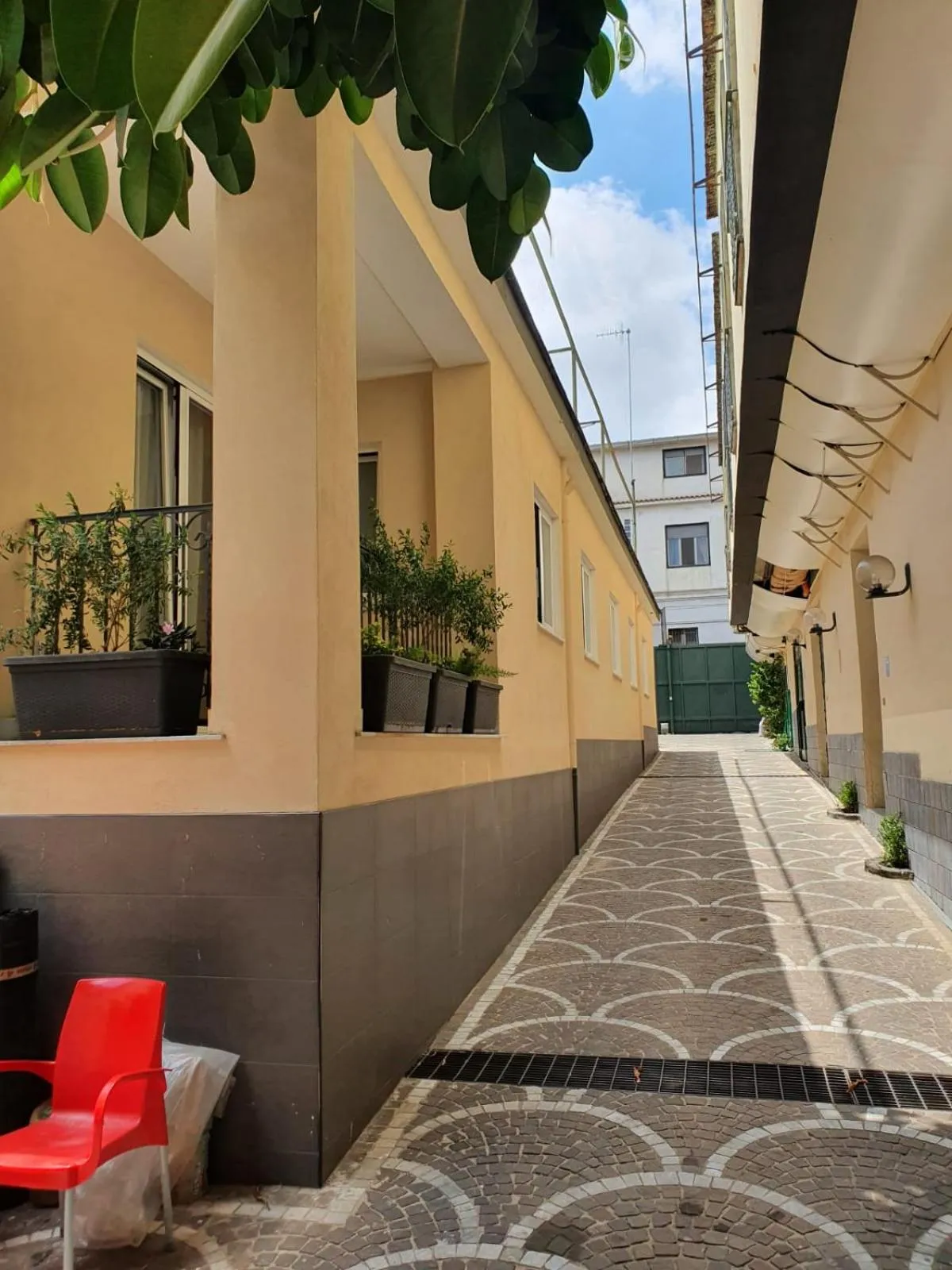 Patio in Hotel Fiorentina