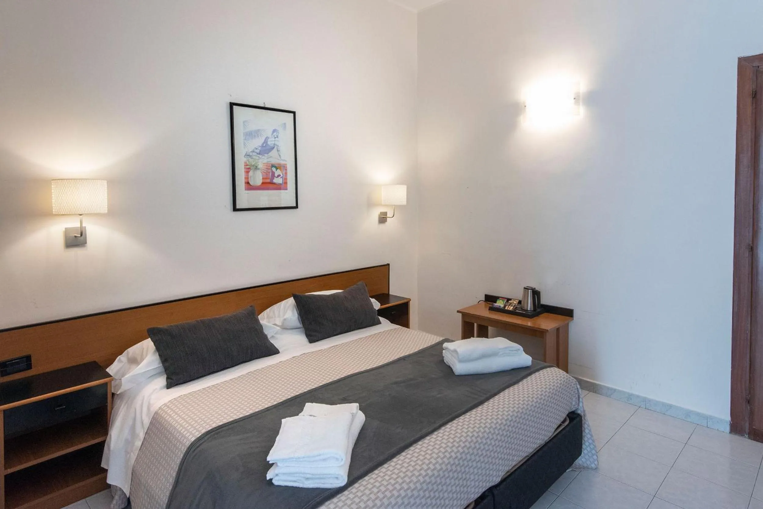 Bed in Hotel Fiorentina