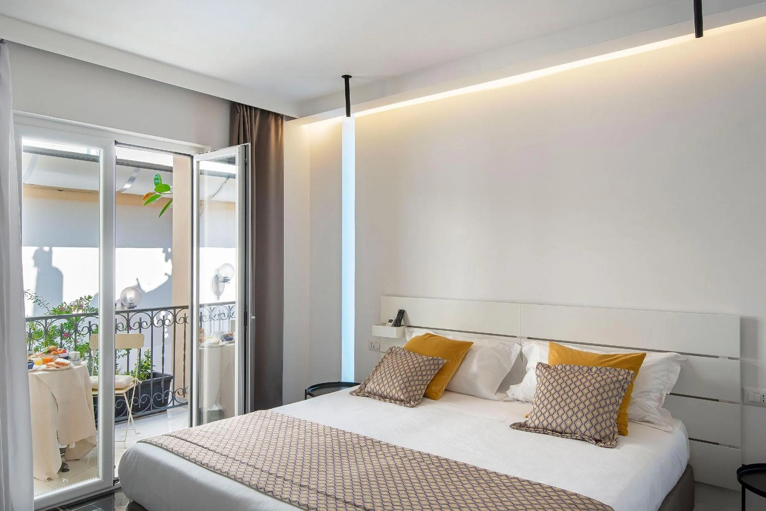 Bed in Hotel Fiorentina