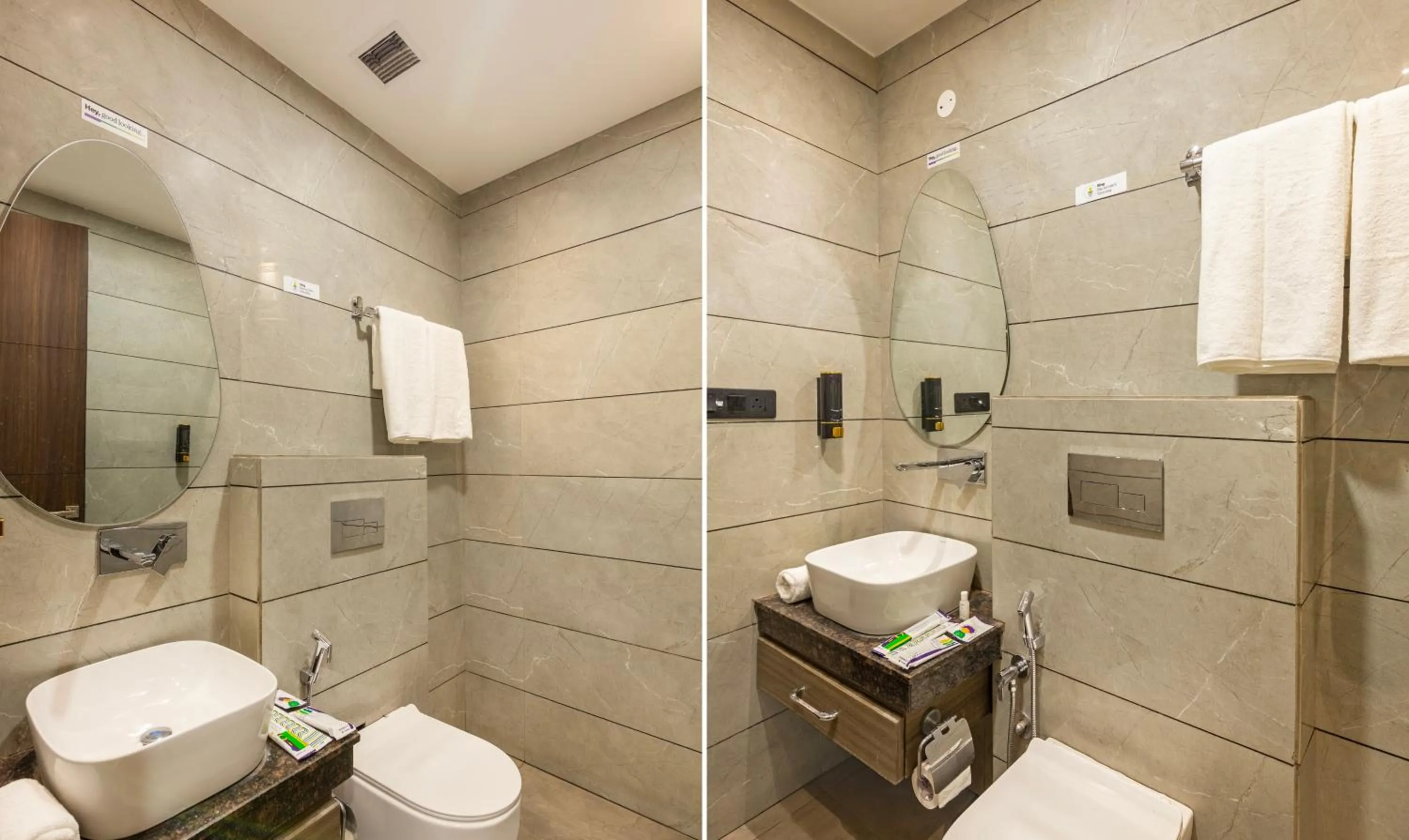 Bathroom in Treebo Bombay Palace