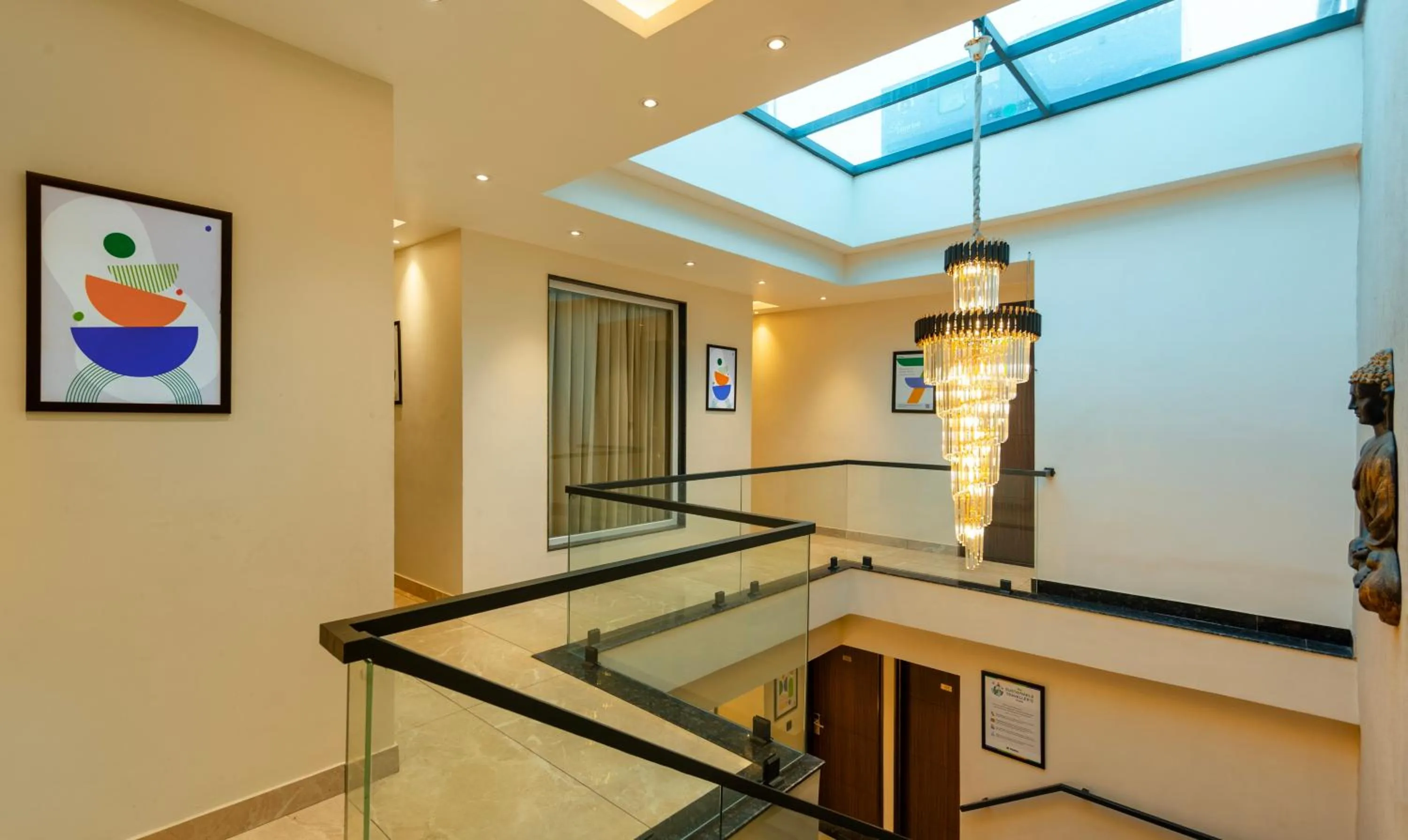 Lobby or reception in Treebo Bombay Palace