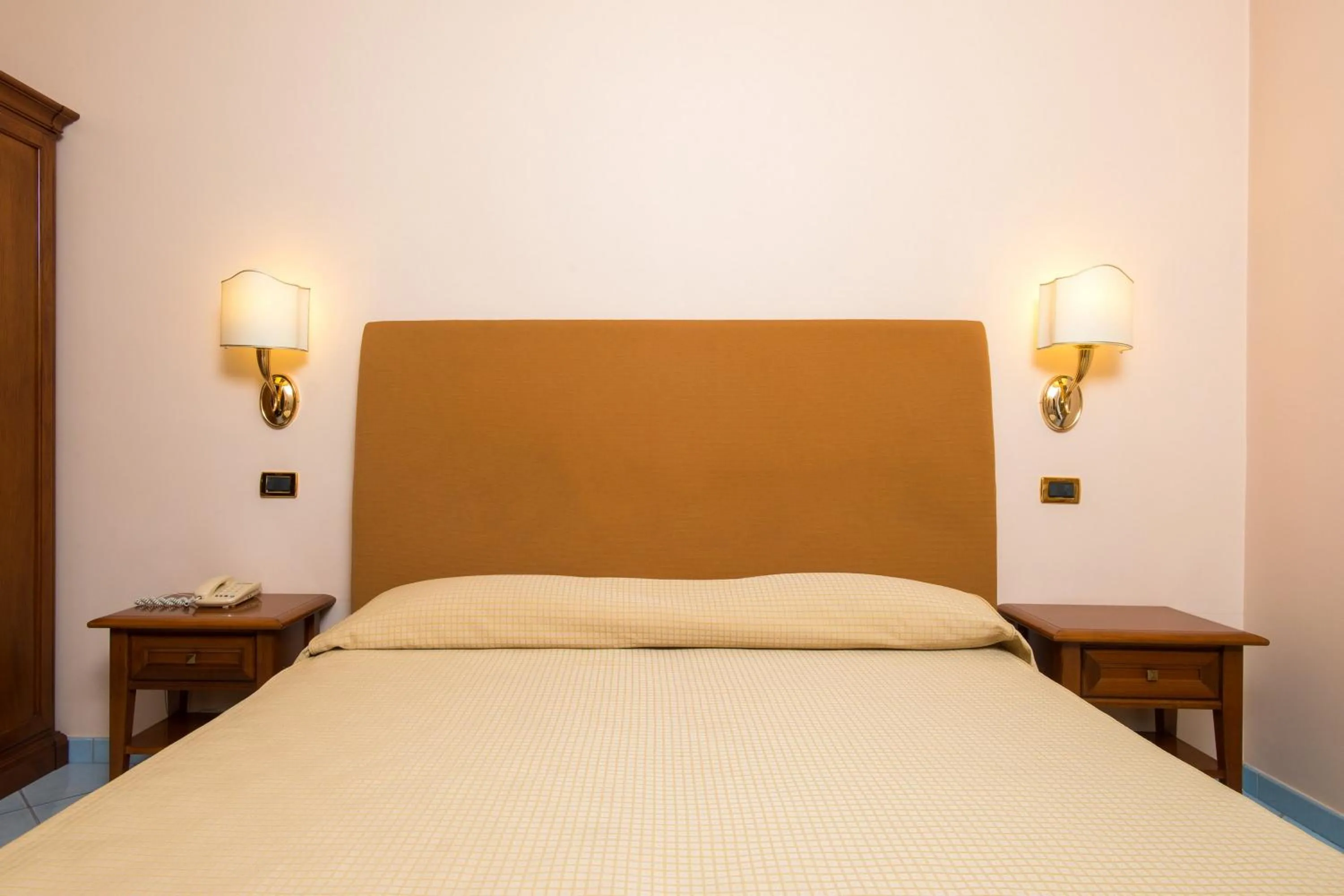 Bed in Hotel Villa Albani