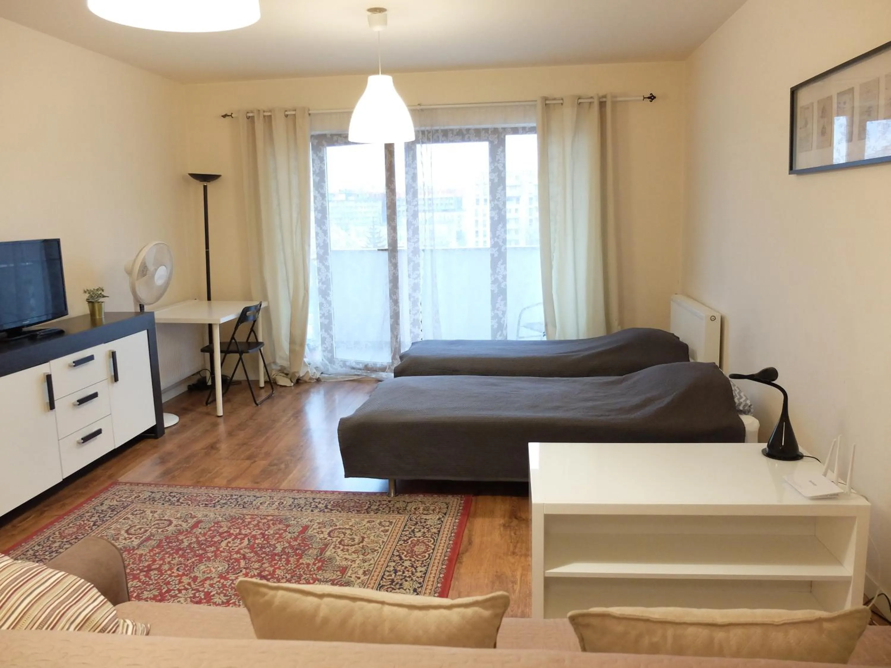 Bed in City Studio