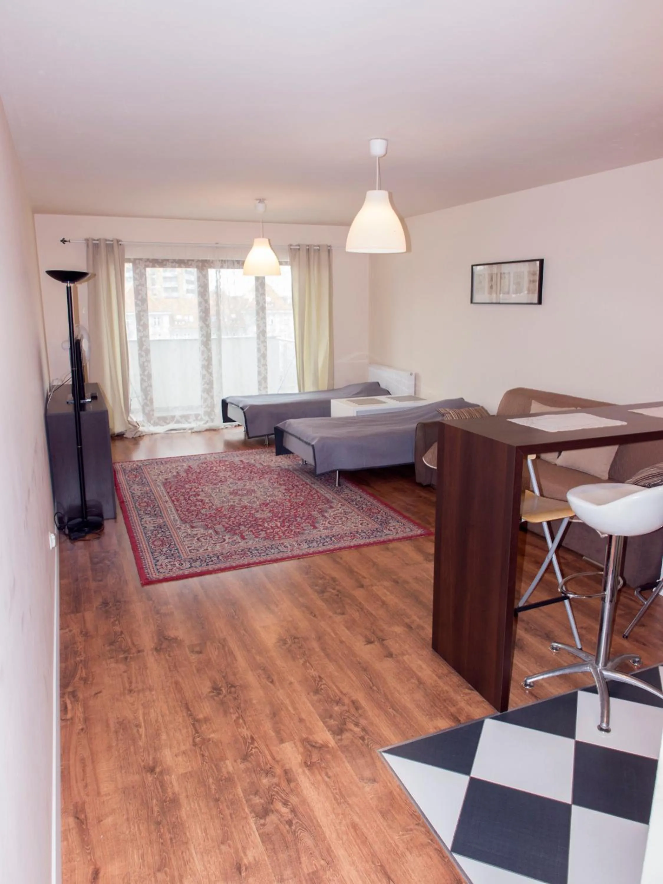 Property building, Bed in City Studio