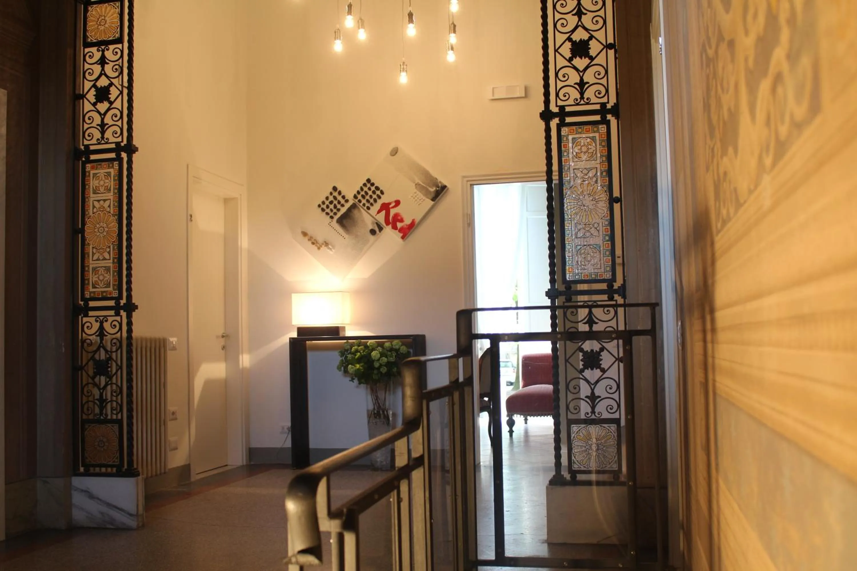 Lobby or reception in Lucca in Villa Lucrezia