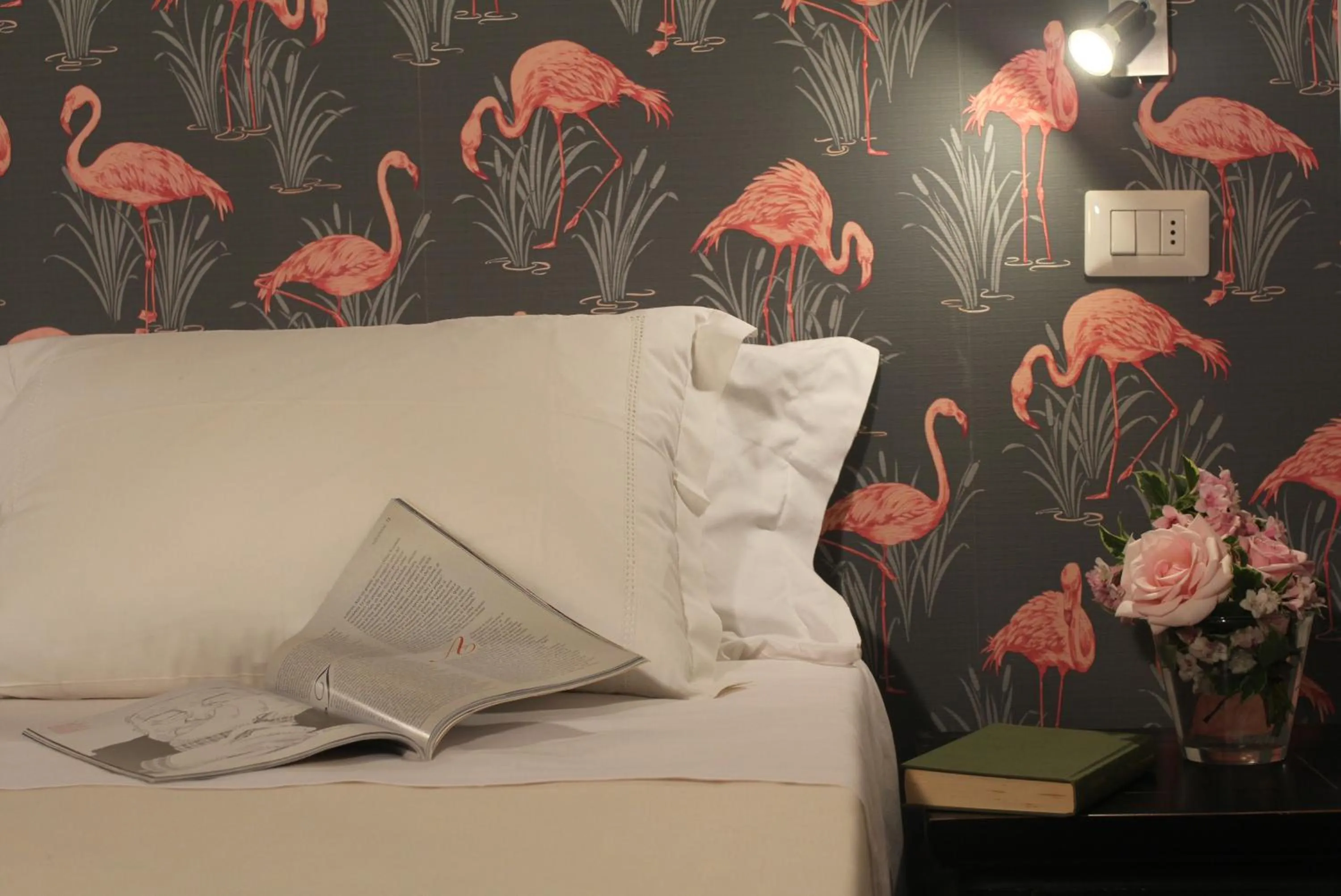 Decorative detail, Bed in Lucca in Villa Lucrezia