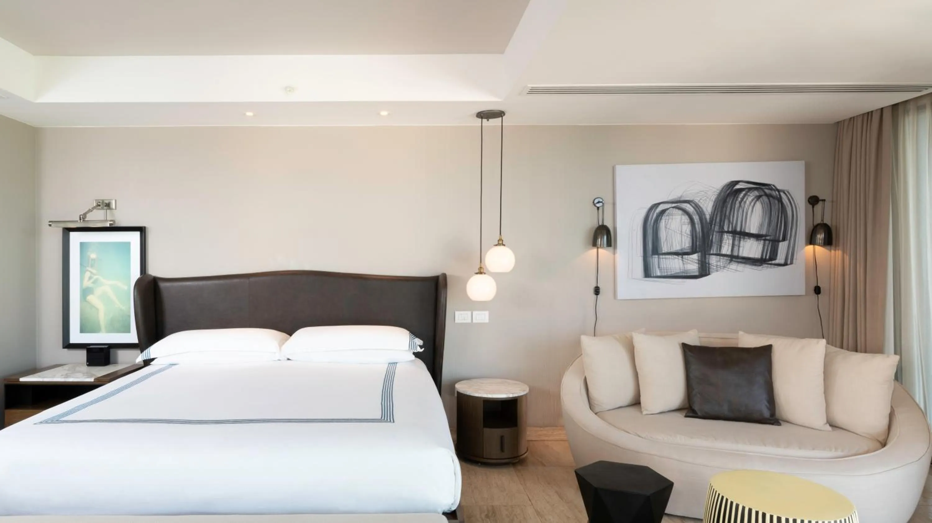 Bed in Thompson Playa Del Carmen Main House, by Hyatt