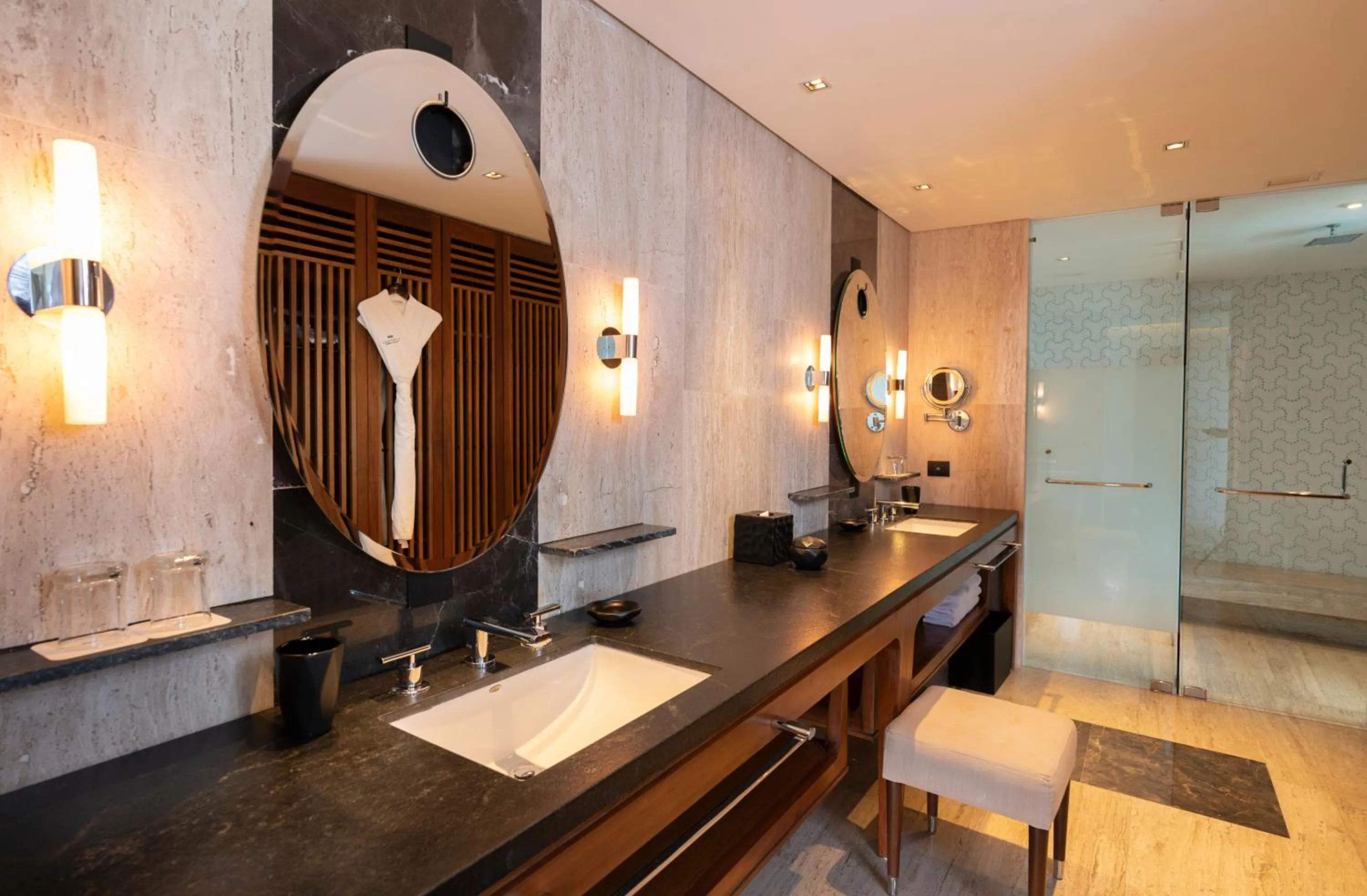 Bathroom in Thompson Playa Del Carmen Main House, by Hyatt